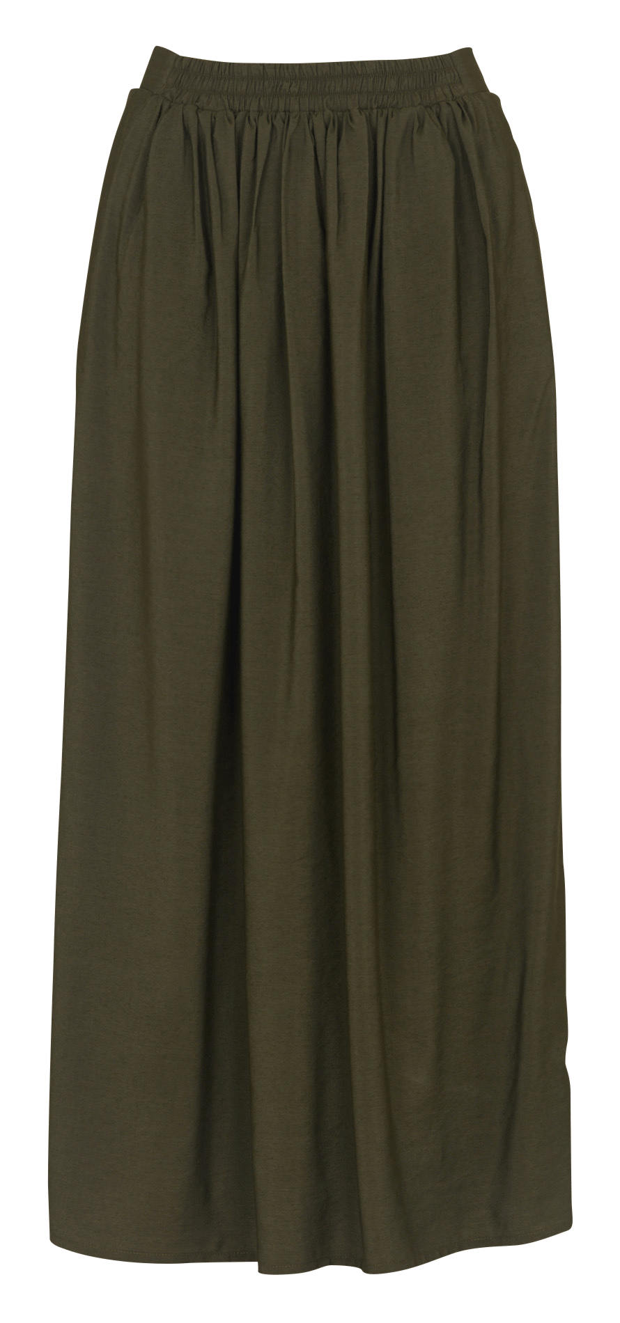 Jupe midi TINSELS Kaki