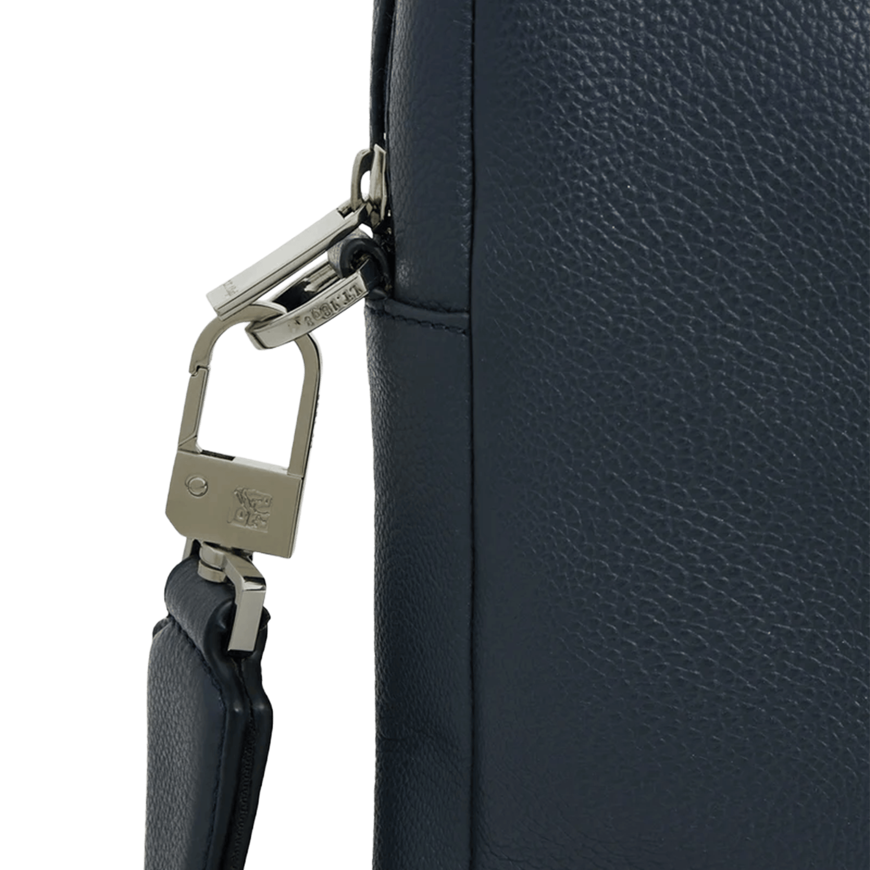 Leather document holder LE TANNEUR Blue