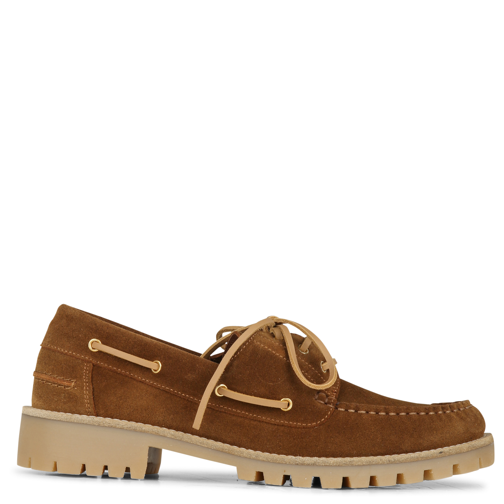 Schuhe aus Wildleder-Leder MELLOW YELLOW Braun