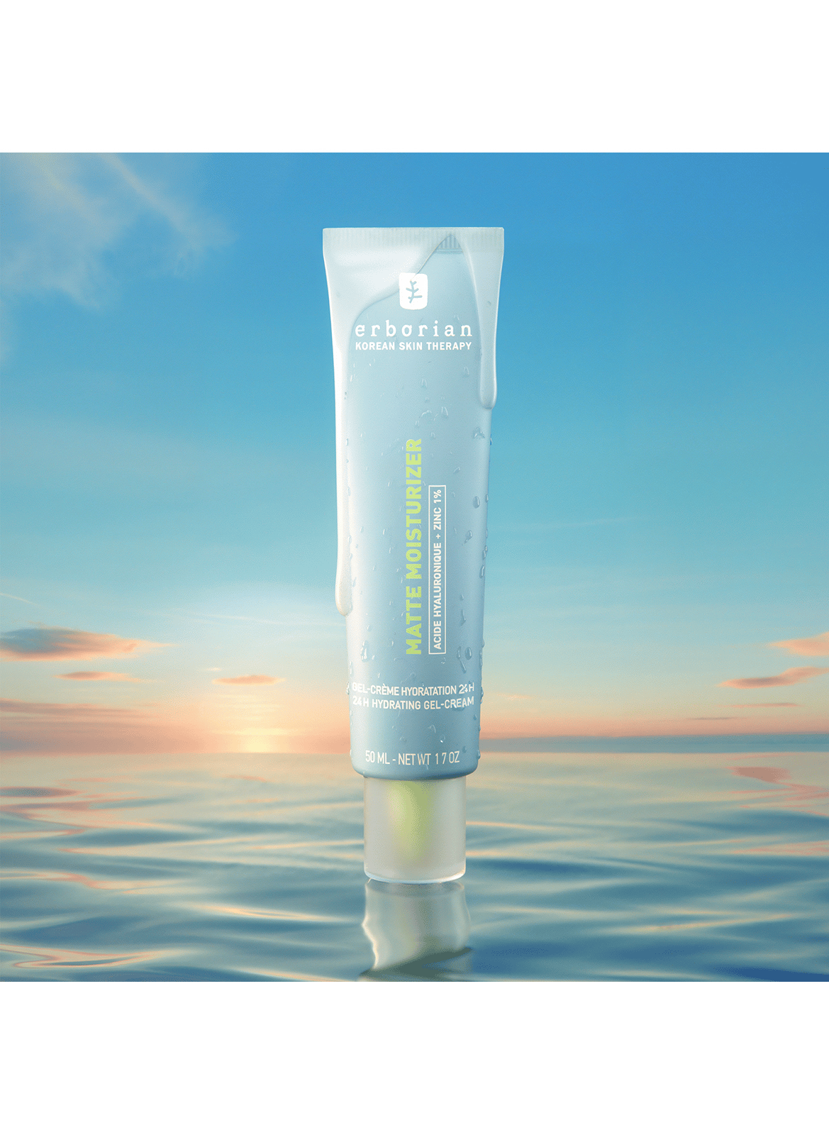 Matte Moisturizer - Crème hydratation 24H effet matifiant ERBORIAN No color