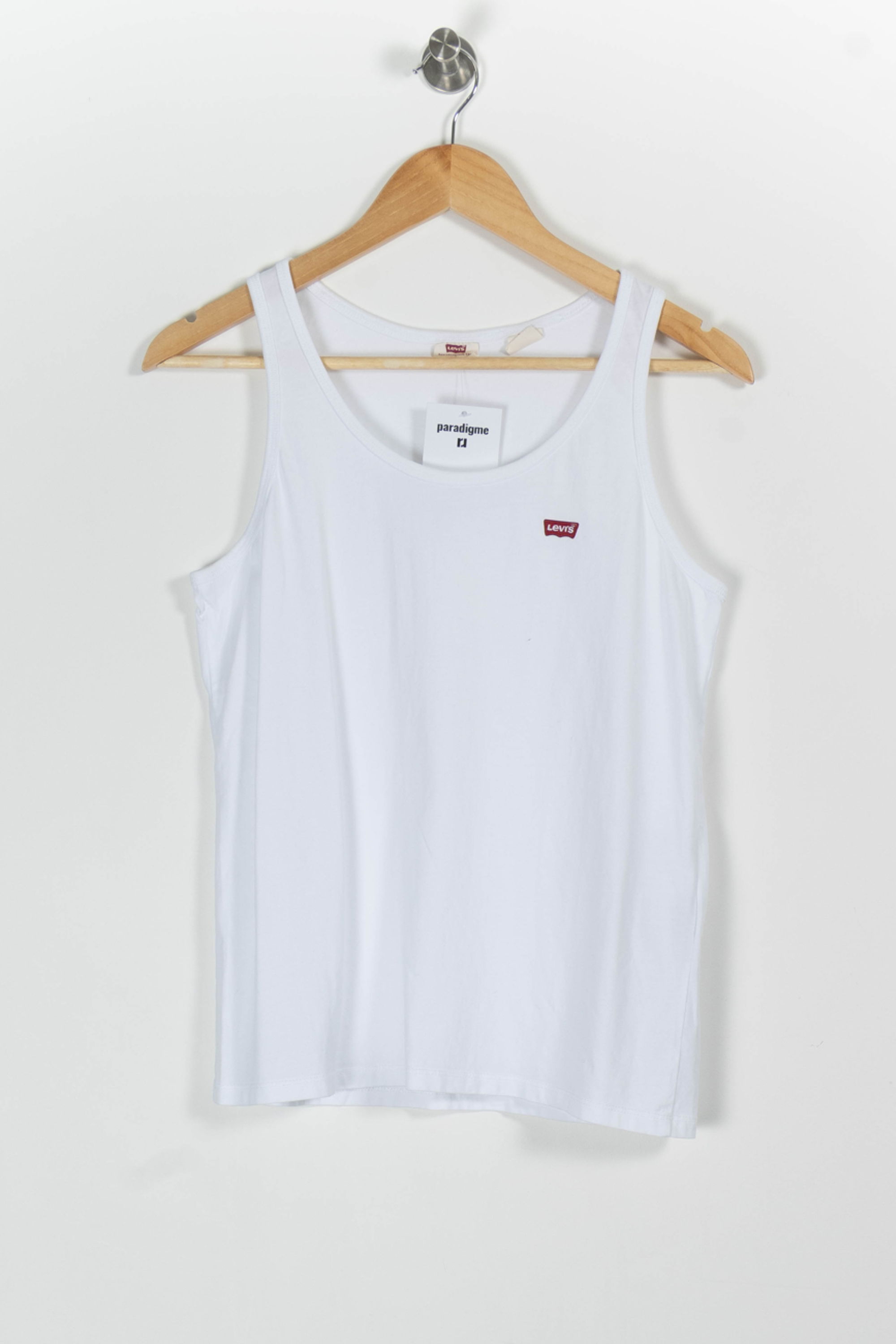 Top & débardeur LEVI'S - Seconde main Blanc