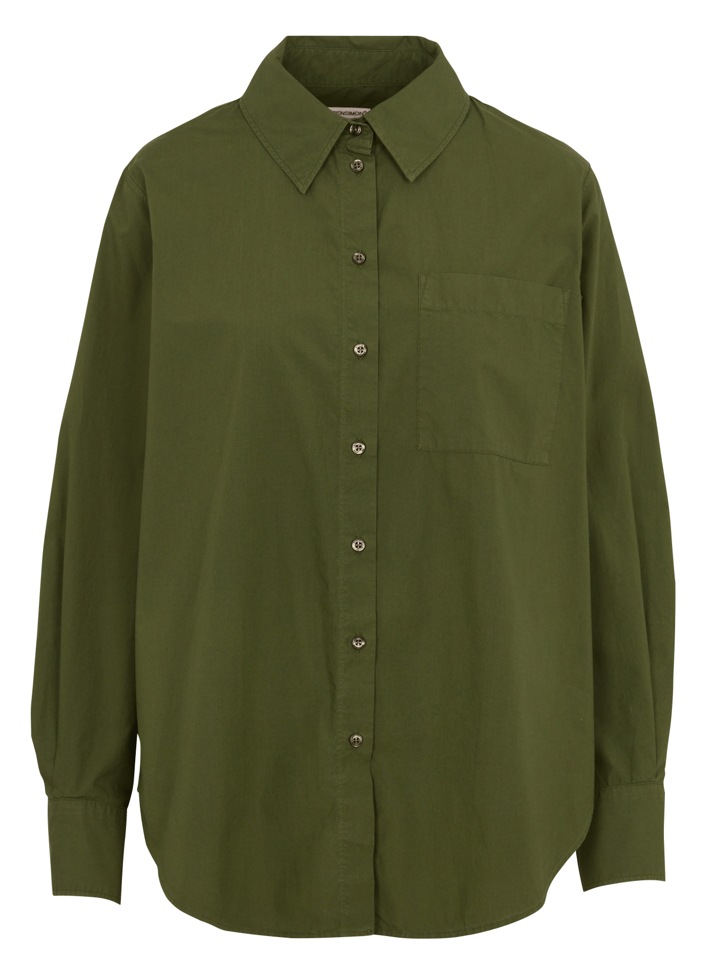 Cotton T-shirt with polo collar BENSIMON
