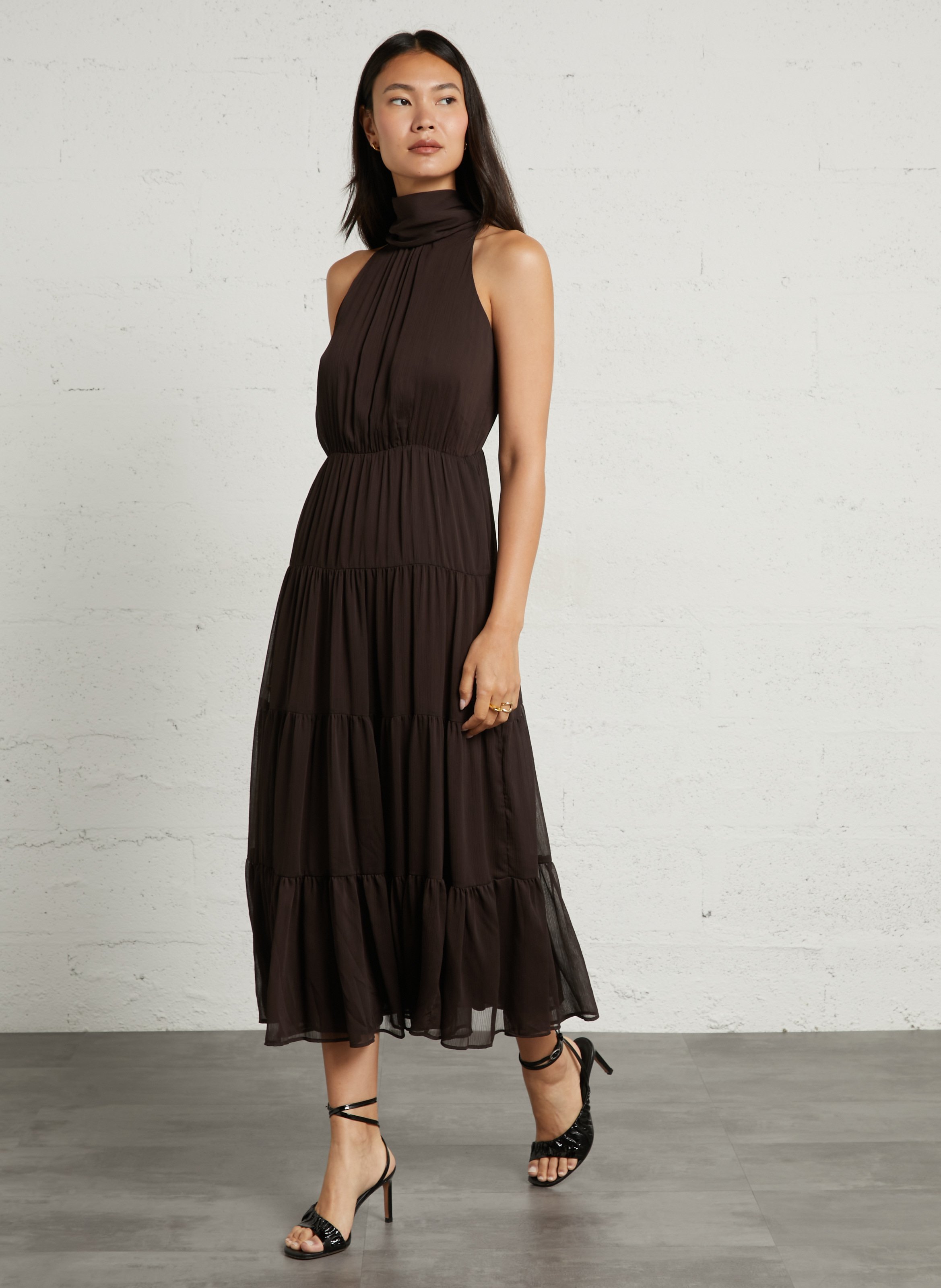 Robe longue col rond  SUD EXPRESS
