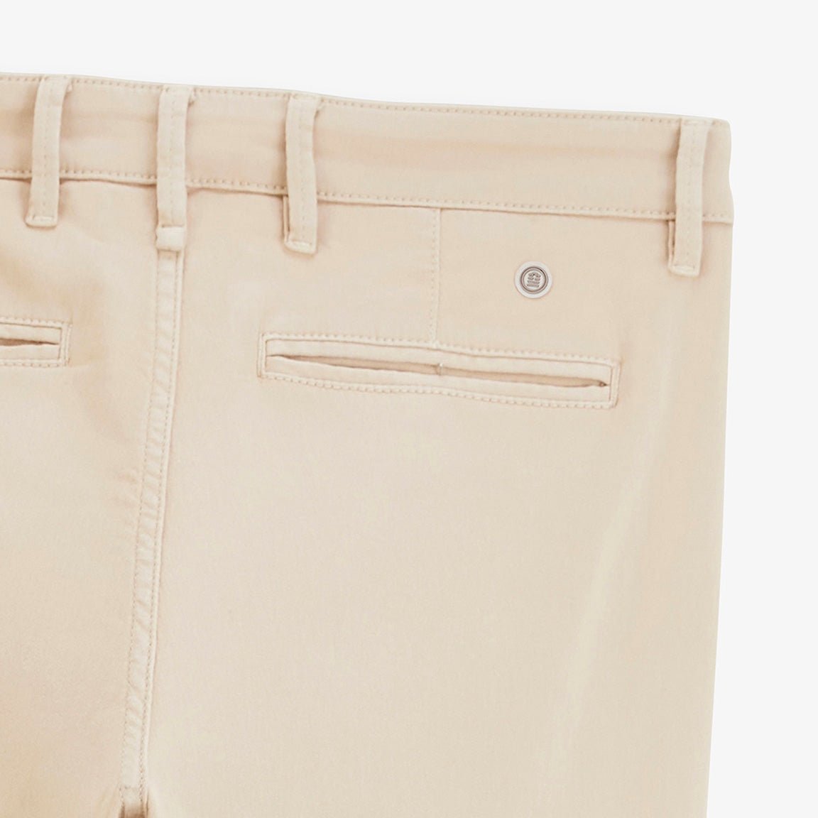 Comfort fit cotton trousers SERGE BLANCO Beige