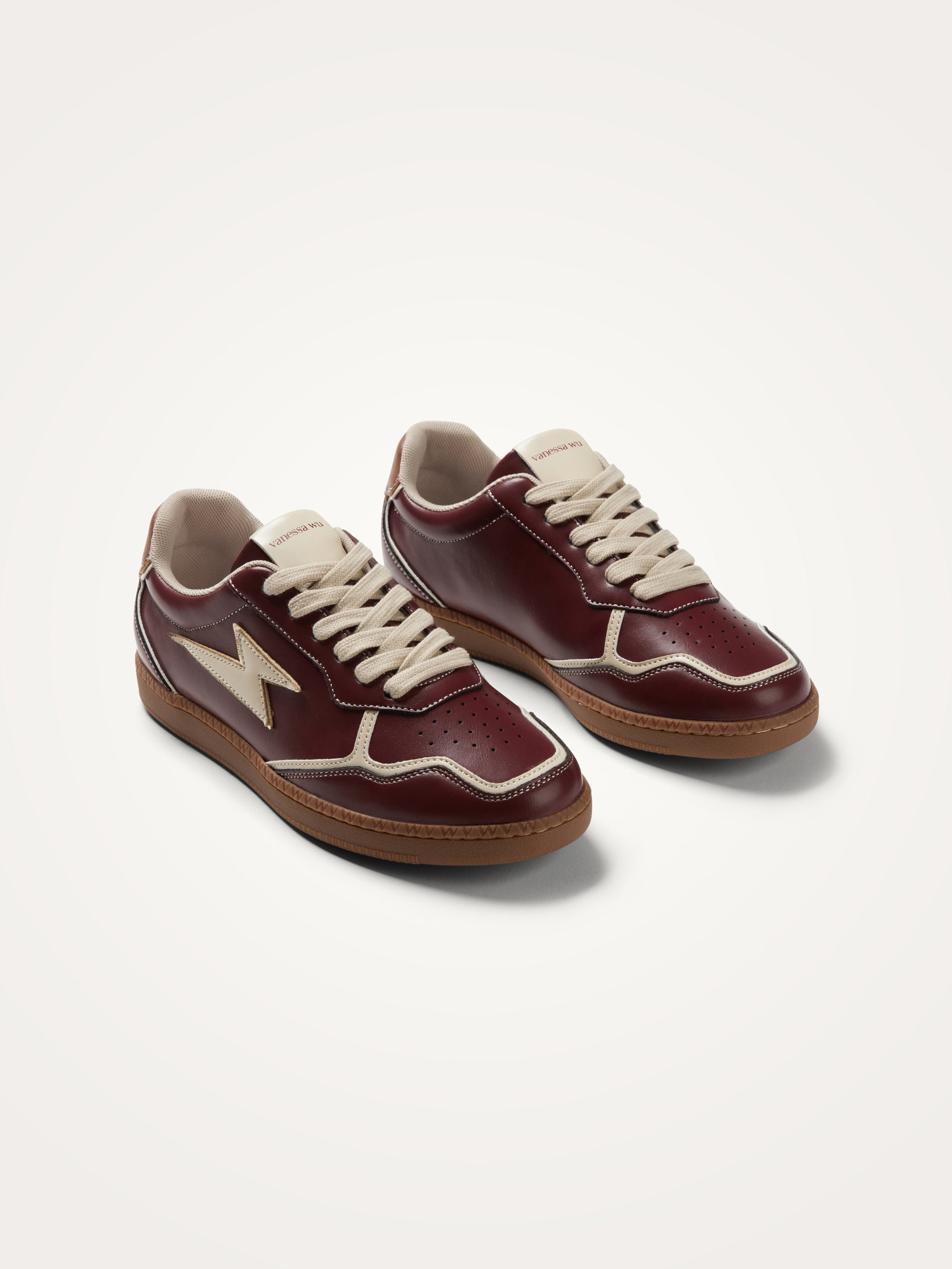 Lightning retro sole sneakers VANESSA WU Red