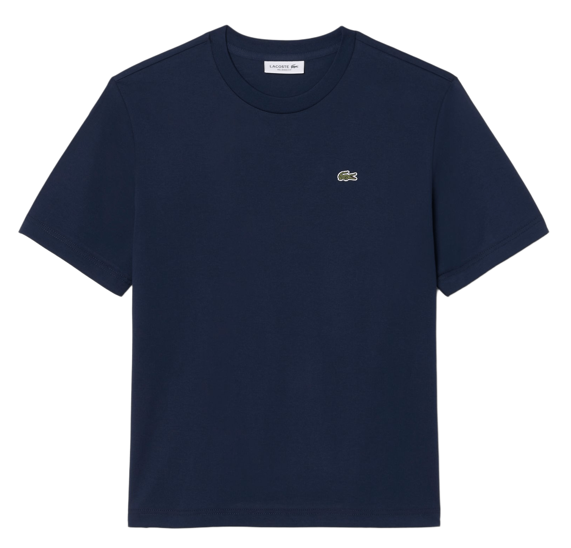 Short-sleeved cotton T-shirt LACOSTE Blue