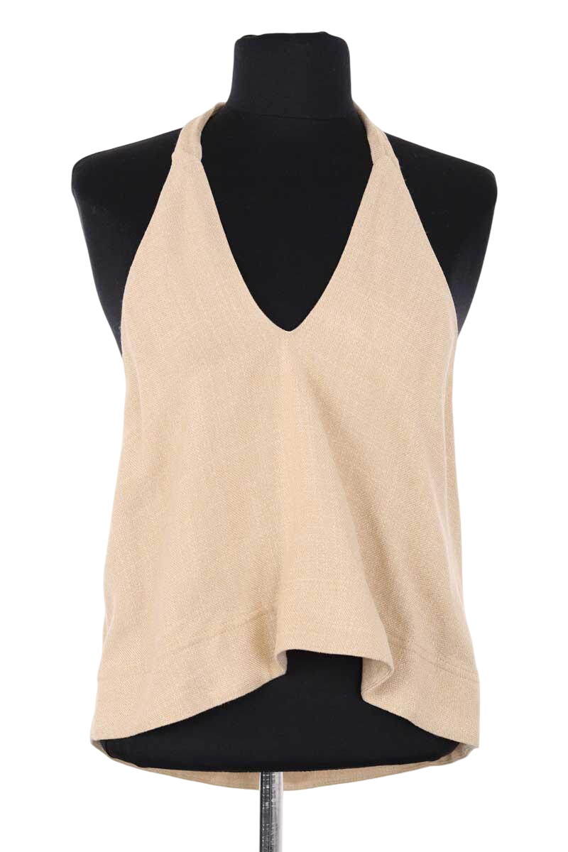 Azawood sleeveless top SEZANE - Seconde main Beige