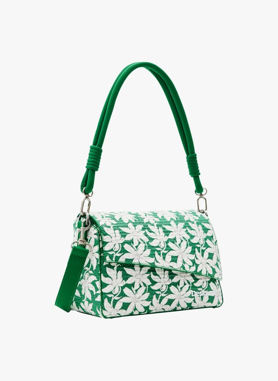 Schoudertas Met Bloemenprint Vert Desigual Dames 24SAXP16 4014 VERT Place des Tendances Belgie