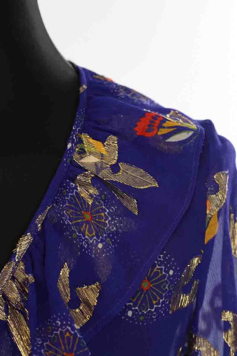 Silk blouse SEZANE - Seconde main Blue