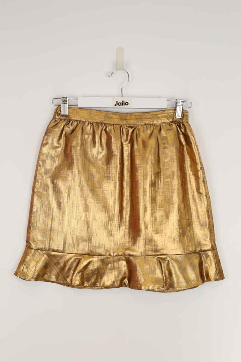 Gold mini skirt HEIMSTONE - Seconde Main Golden