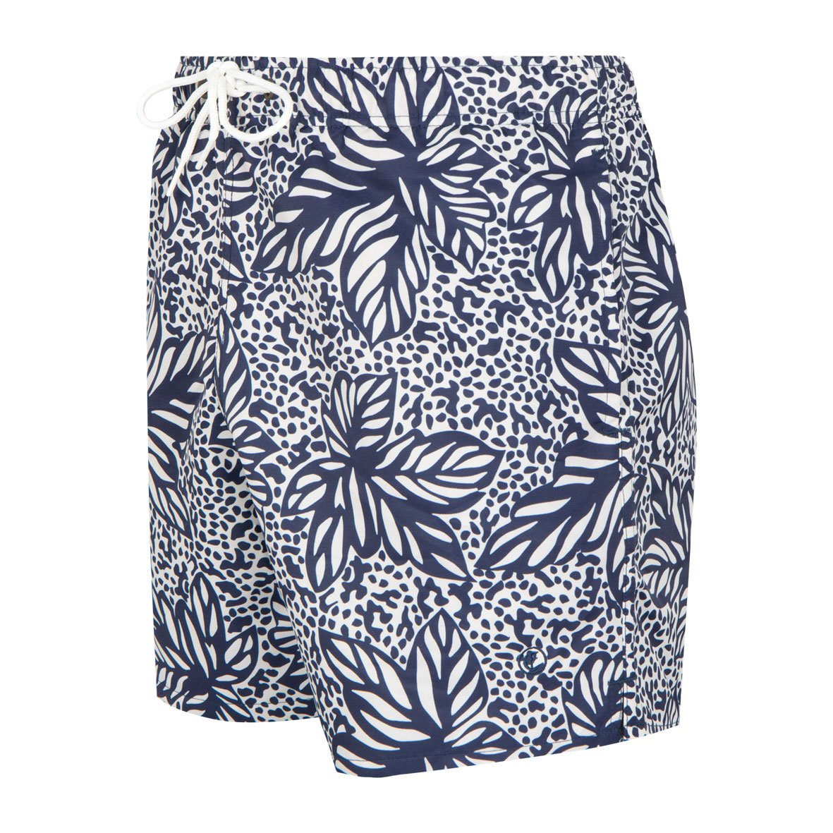 Recycled fibre Bermuda swim shorts EMINENCE Multicolored