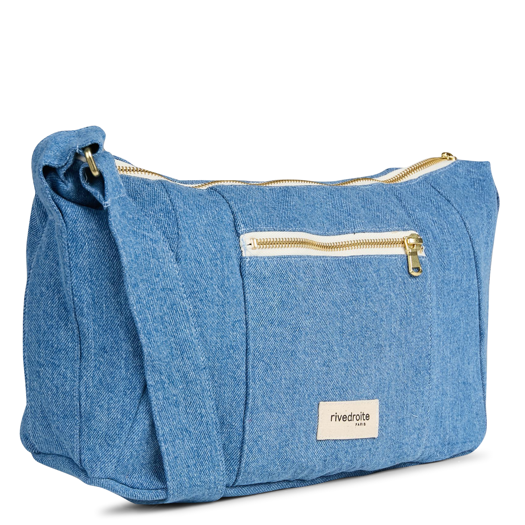 Denim shoulder bag RIVEDROITE PARIS Blue