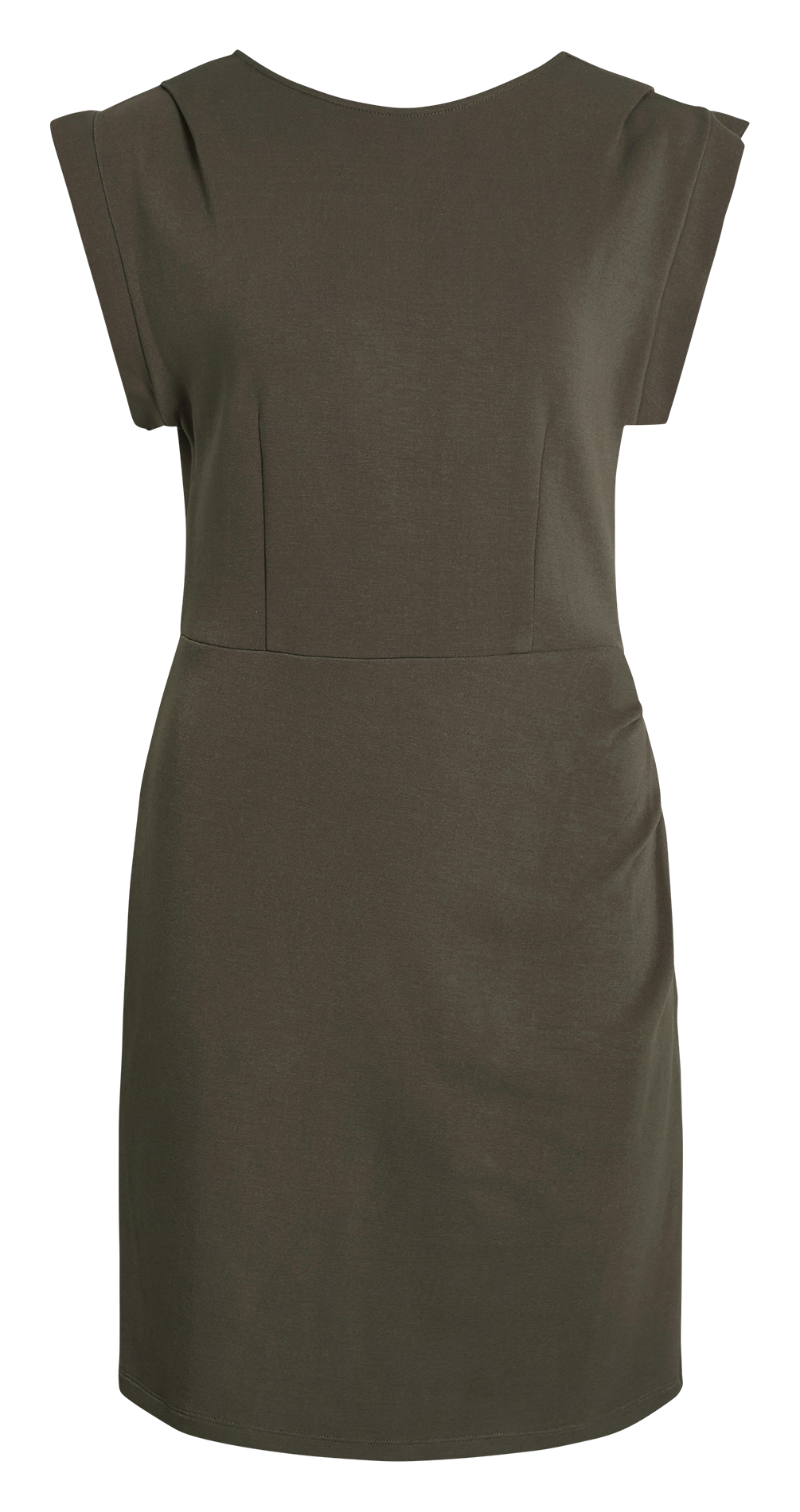 Robe courte cintrée unie  VILA Vert