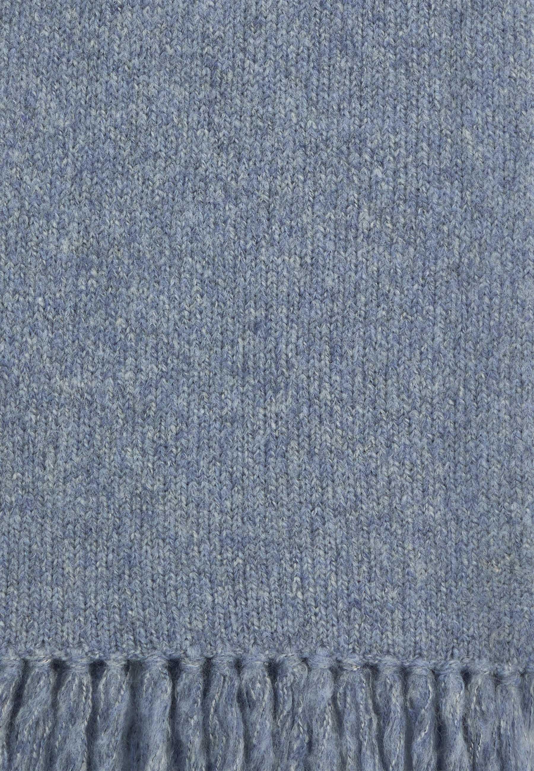 Long chunky knit scarf RODIER Blue