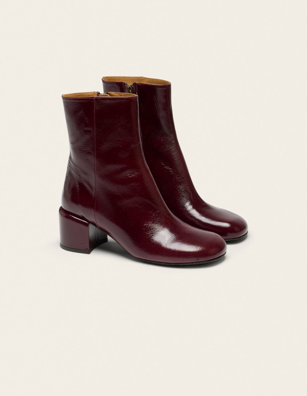 Ankle boots with heel ODAJE EX. M.MOUSTACHE Red