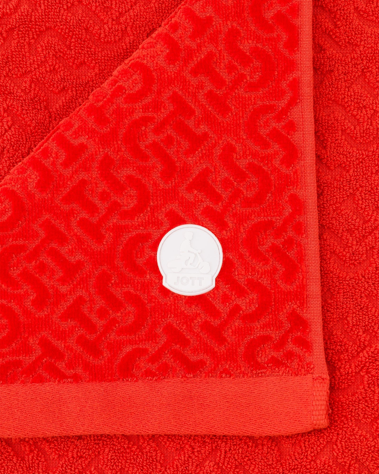 Noam terry cloth beach towel JOTT Red