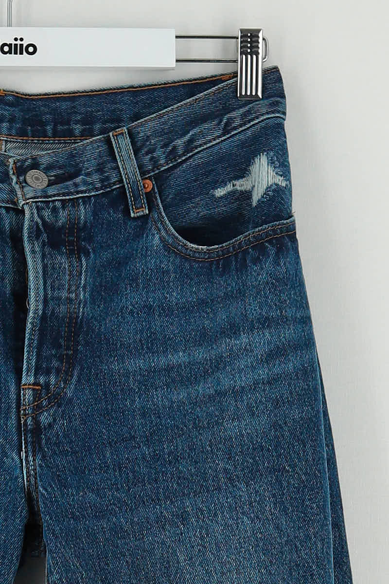 - Straight-leg jeans
- 5 pockets
- Straight cut
- Faded effect LEVI'S - Seconde main Blue