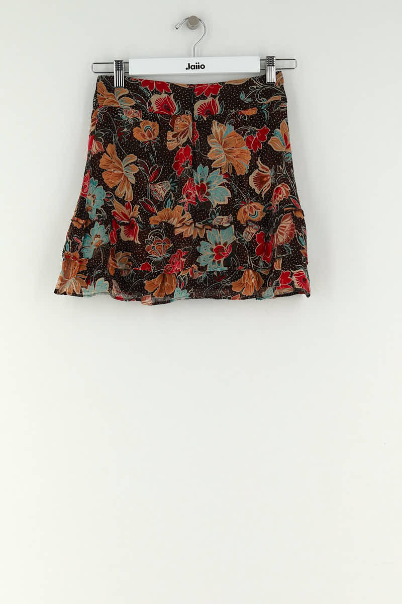 Mini skirt SEZANE - Seconde main Brown