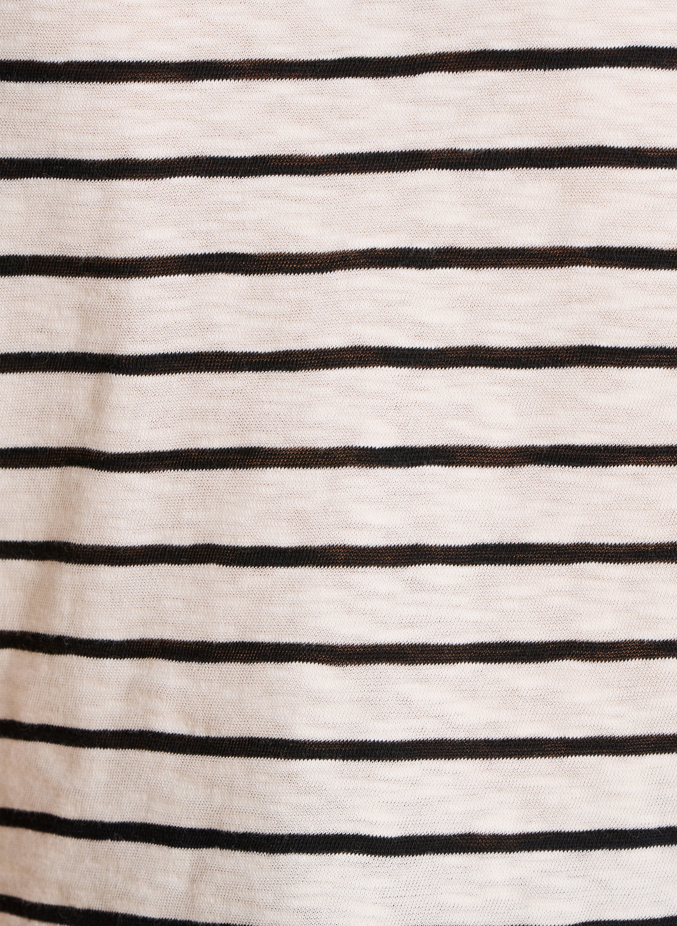 Tee-shirt col rond en coton LA FEE MARABOUTEE Bleu