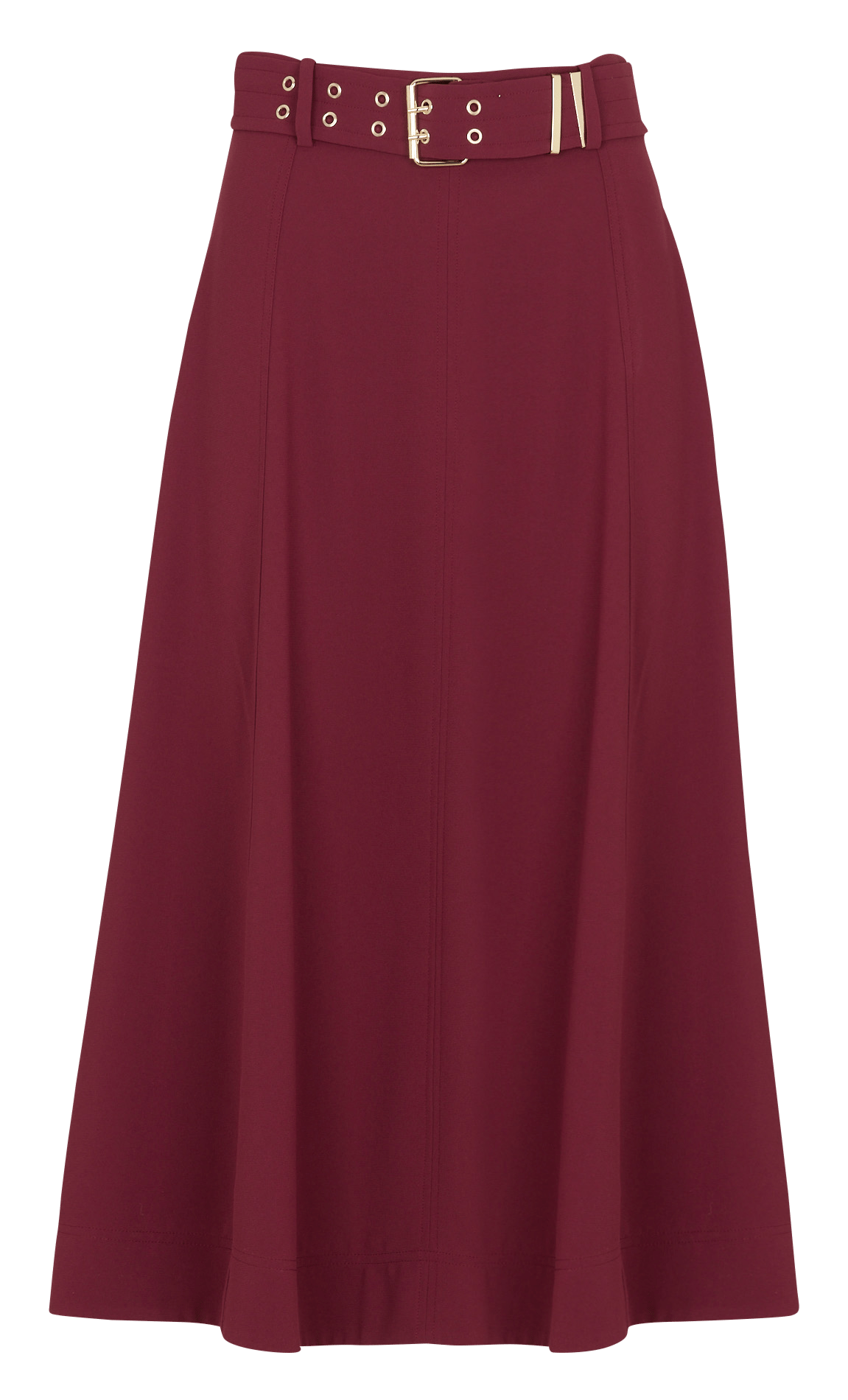 A-line midi skirt ZAPA Red