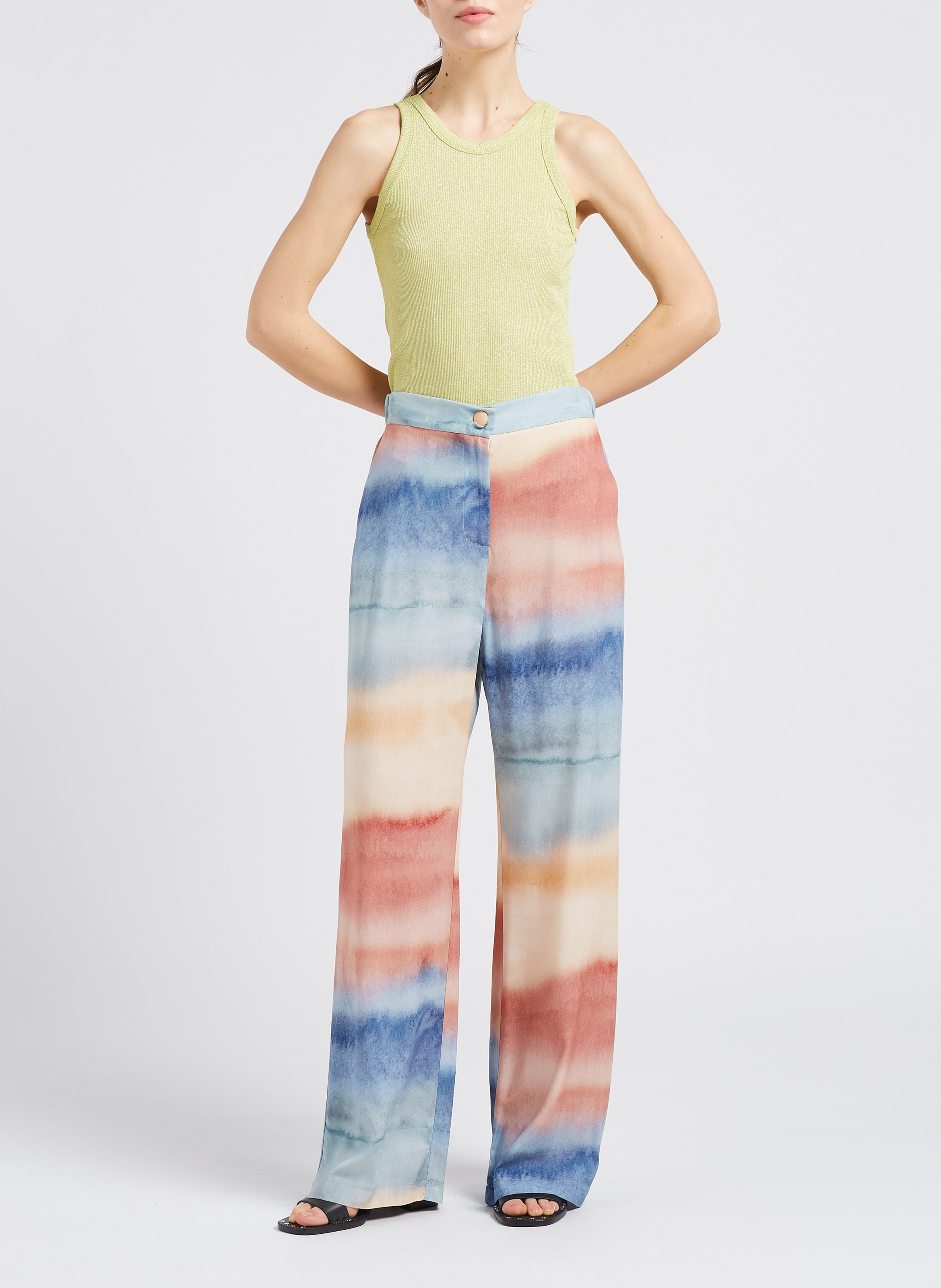 Weich fließende Palazzohose IMPERIAL Mehrfarbig