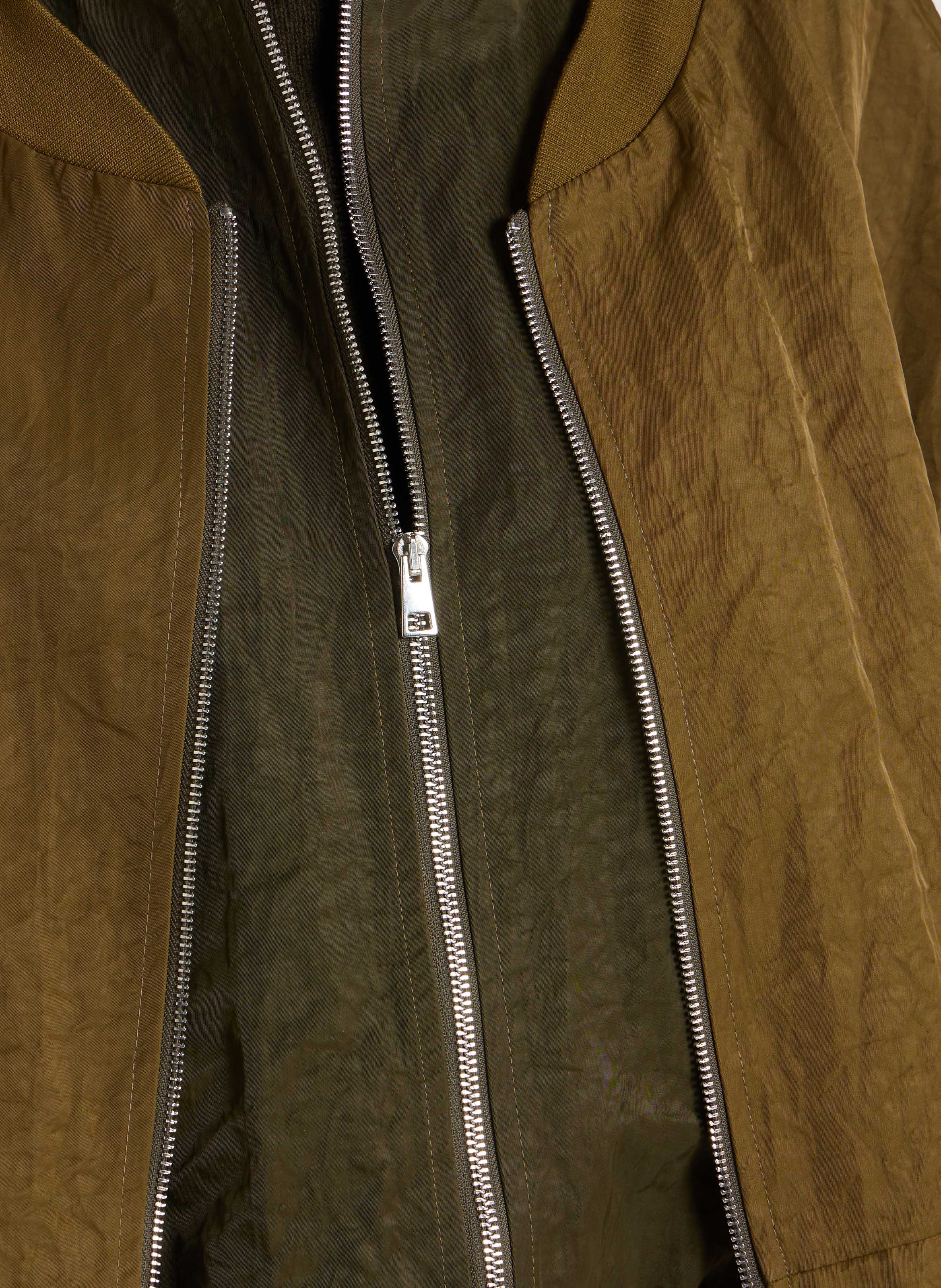 Short plain jacket with double closure IMPERIAL Green