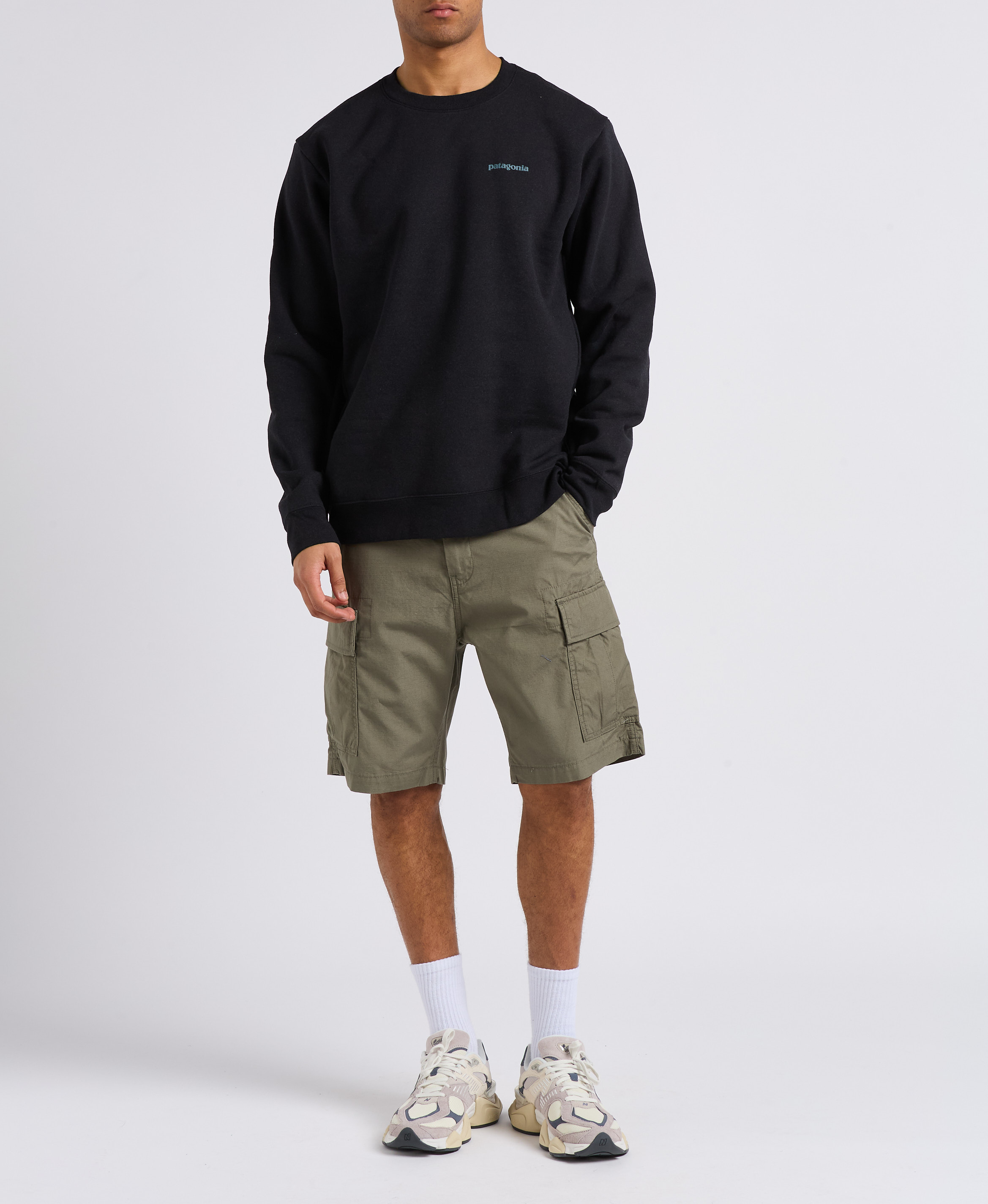 Rundhals-Sweatshirt PATAGONIA Schwarz