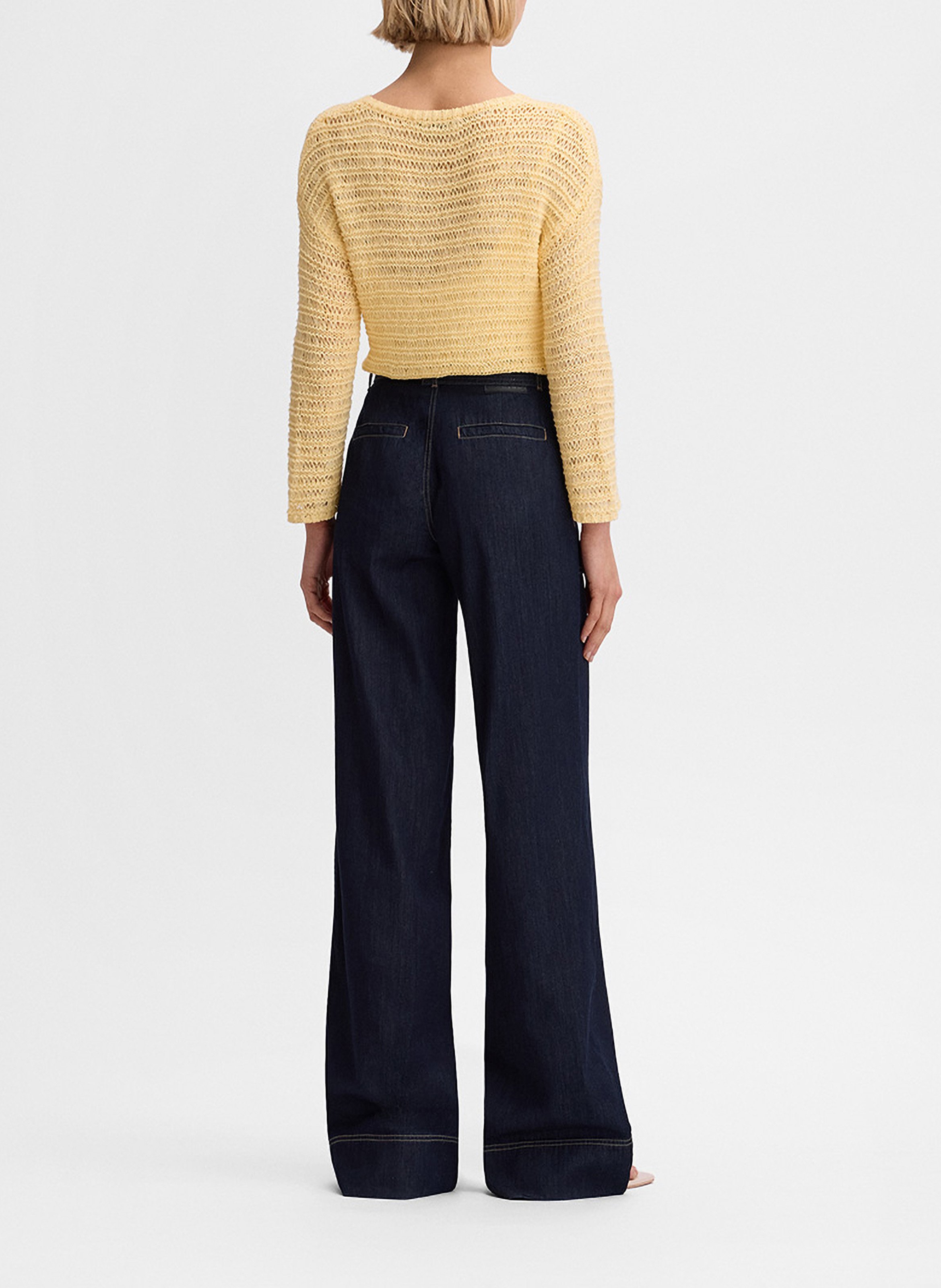 Weit geschnittene Jeans aus Baumwolle SIMORRA Blau