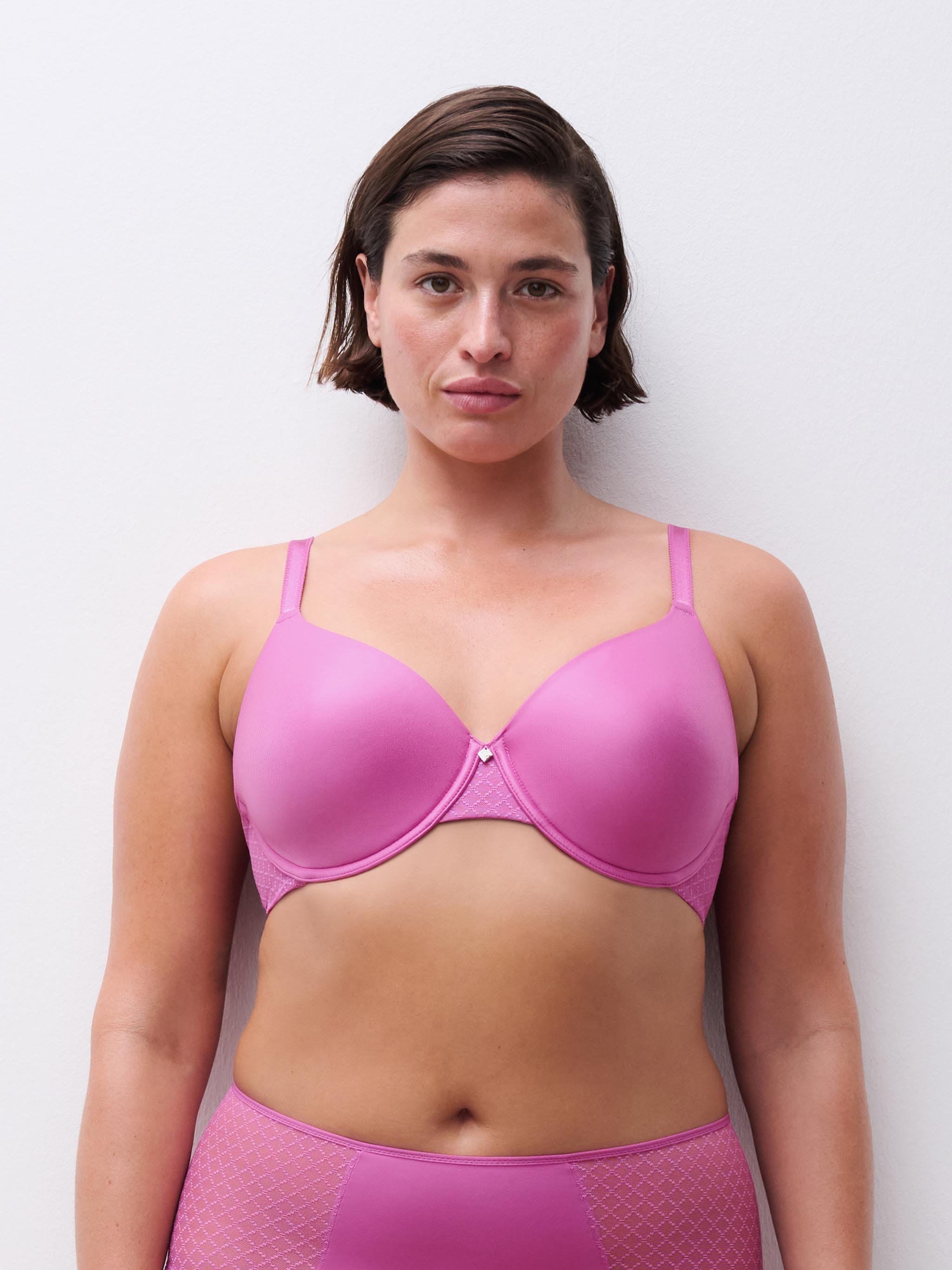 Full-cup bra CHANTELLE Pink