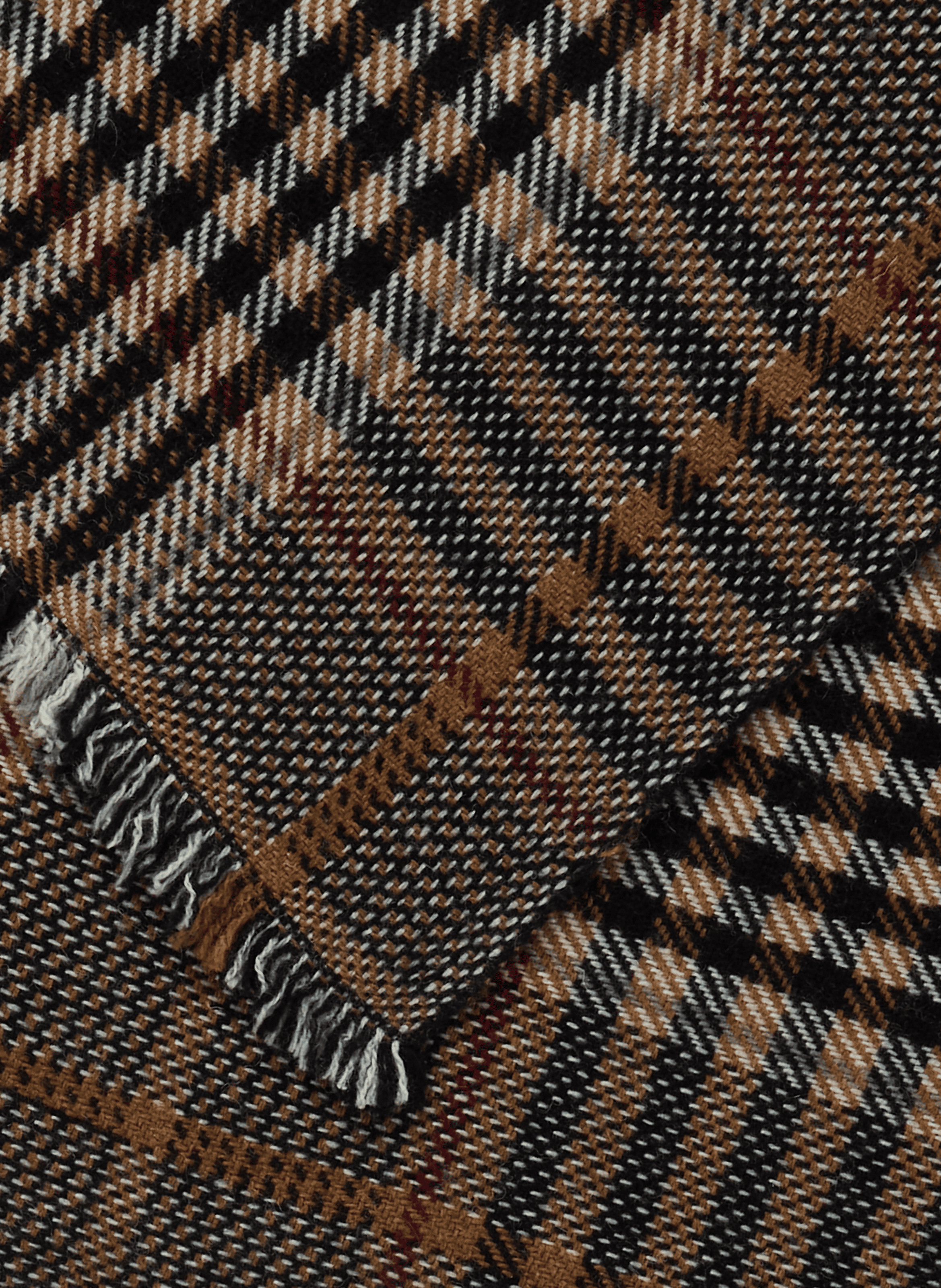 Checked scarf SAISON 1865 Multicolored