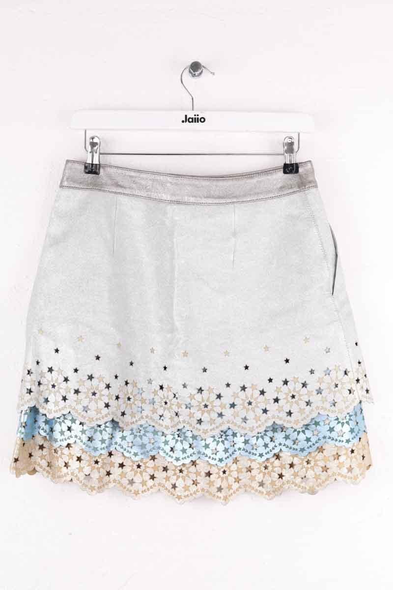 Skirt TOMMY HILFIGER - SECONDE MAIN Silver