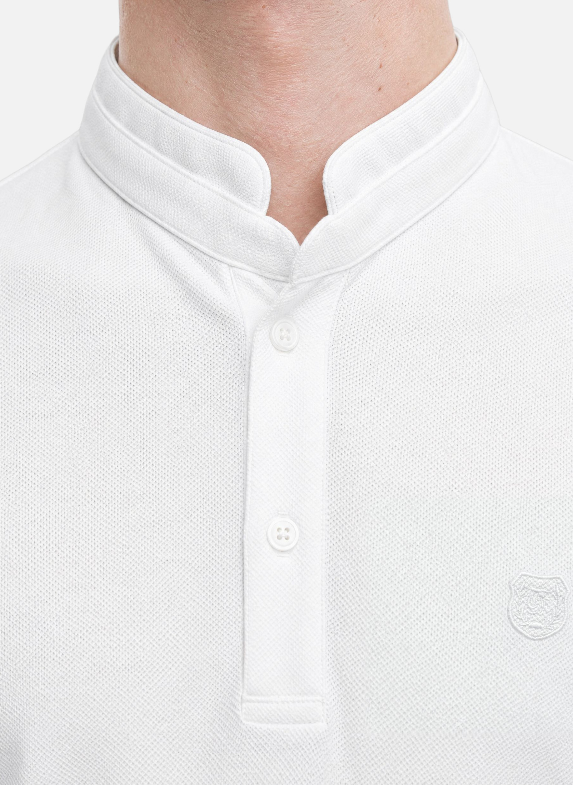 Mandarin-collar polo shirt THE KOOPLES White