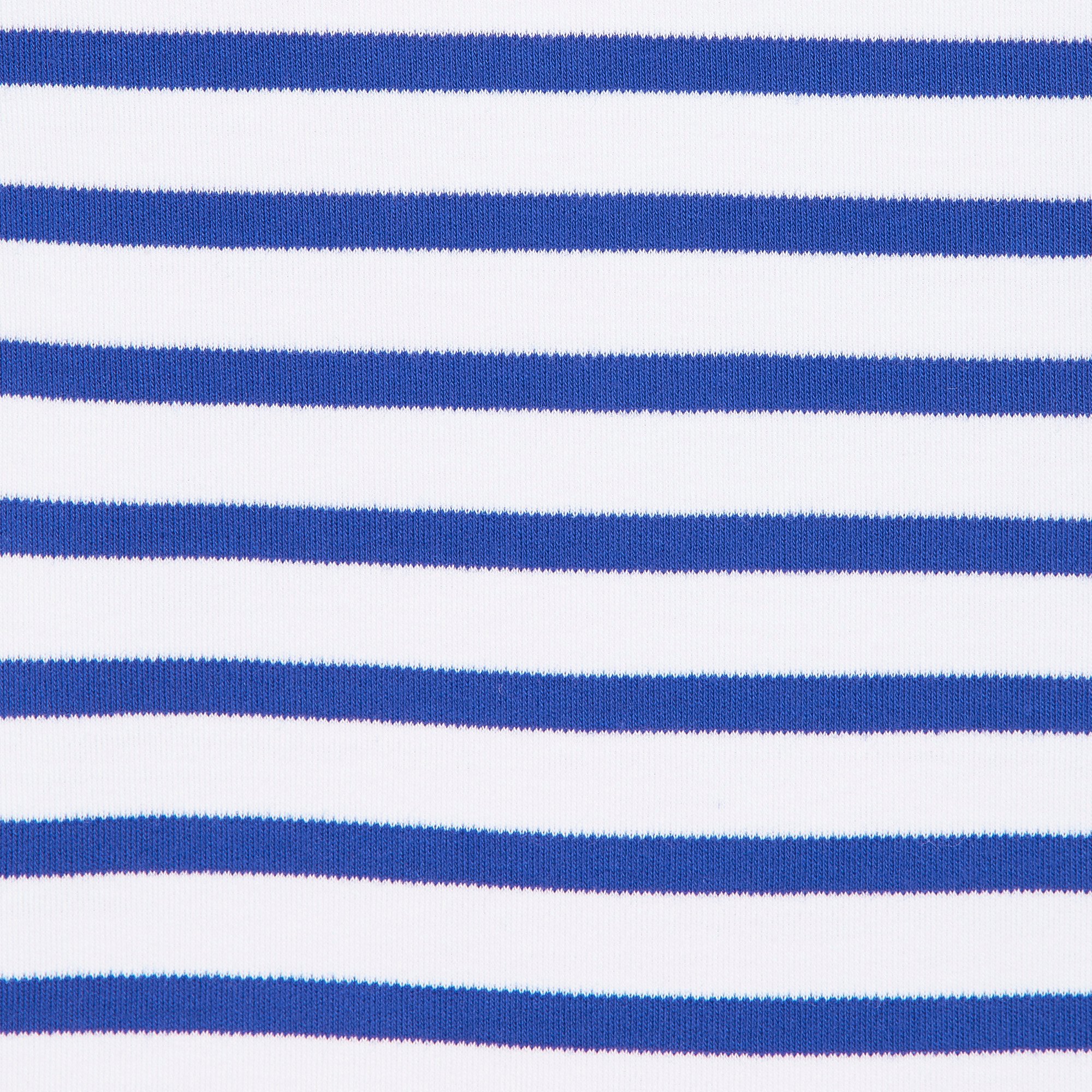 Marinière col bateau en jersey ARMOR LUX Blanc