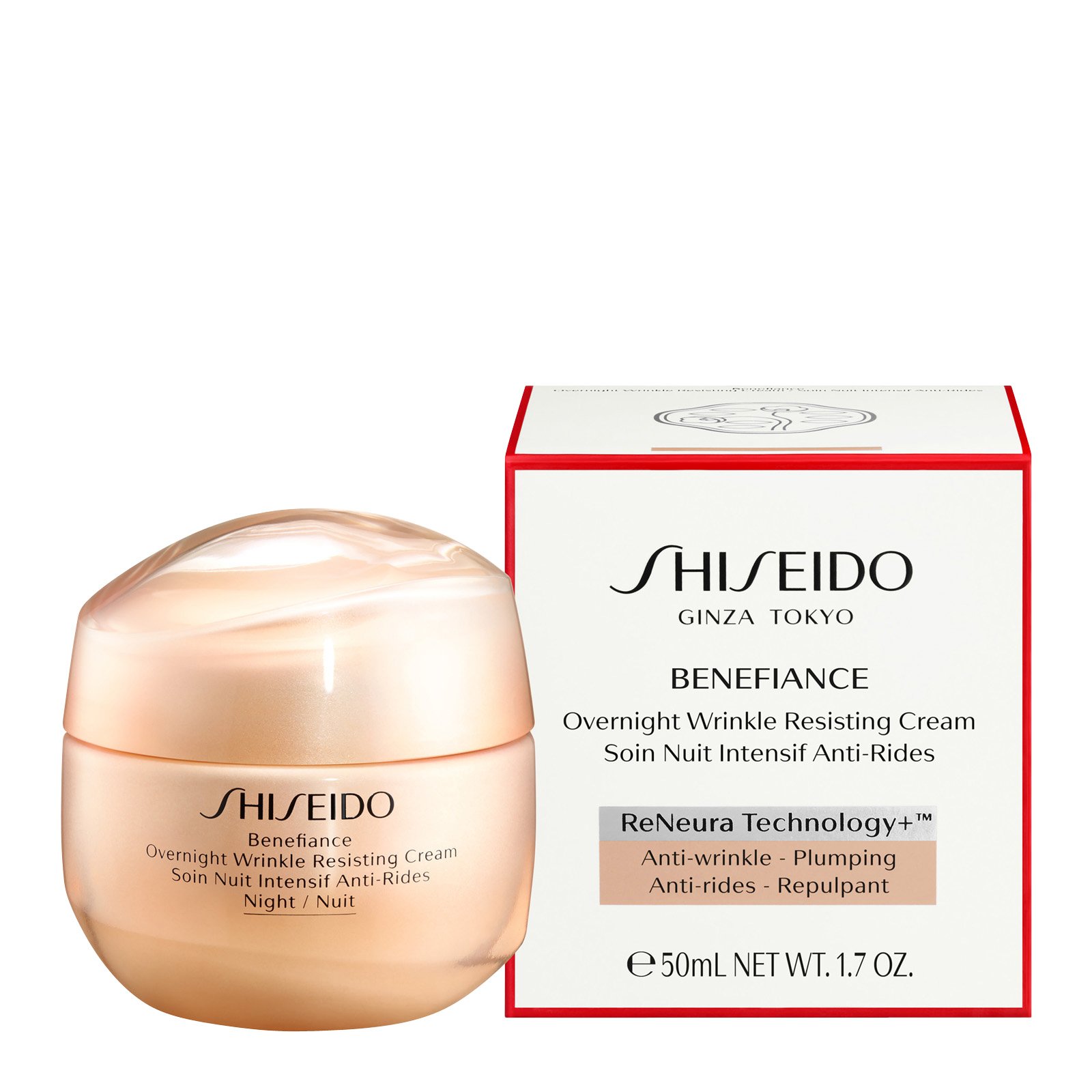BENEFIANCE - Soin nuit Intensif Anti-rides SHISEIDO No color