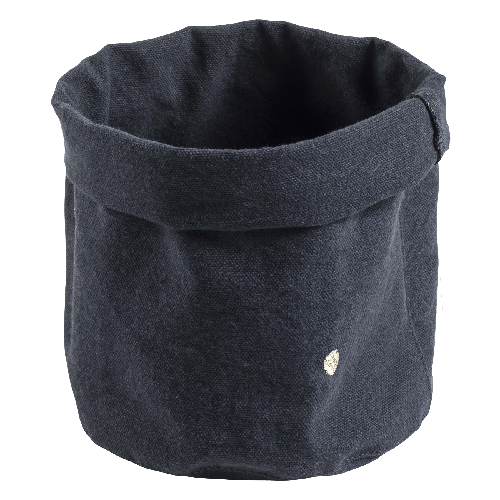 Organic cotton storage basket BlueLA CERISE SUR LE GATEAU