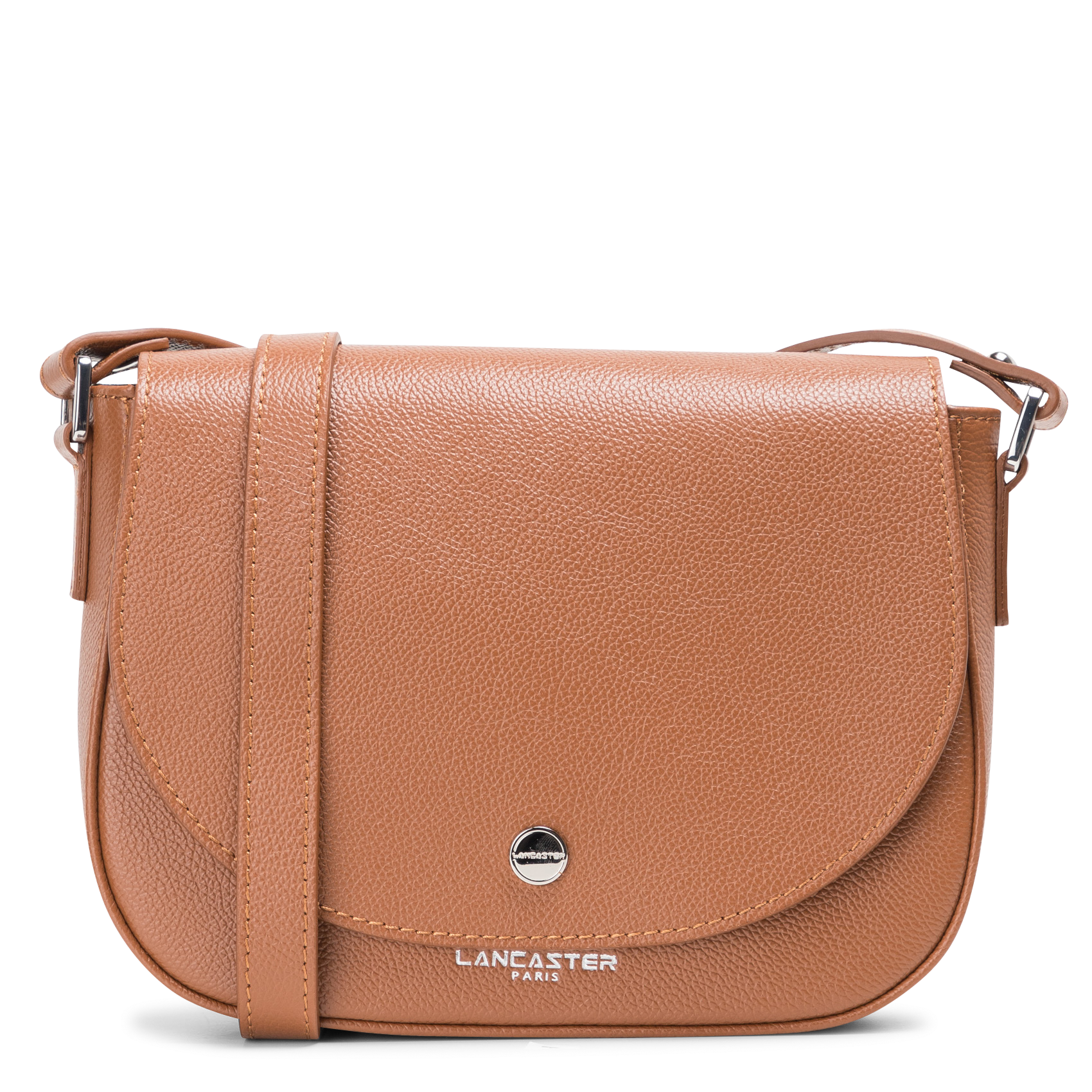 Leren schoudertas MILANO BAO Camel