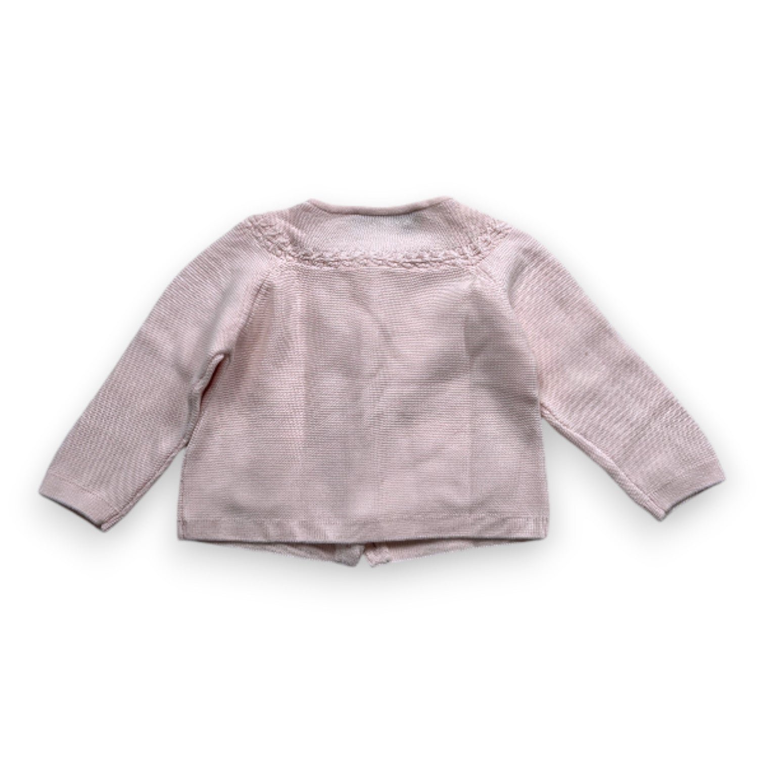 Pink baby cardigan - 6 months TARTINE ET CHOCOLAT - seconde-main Pink