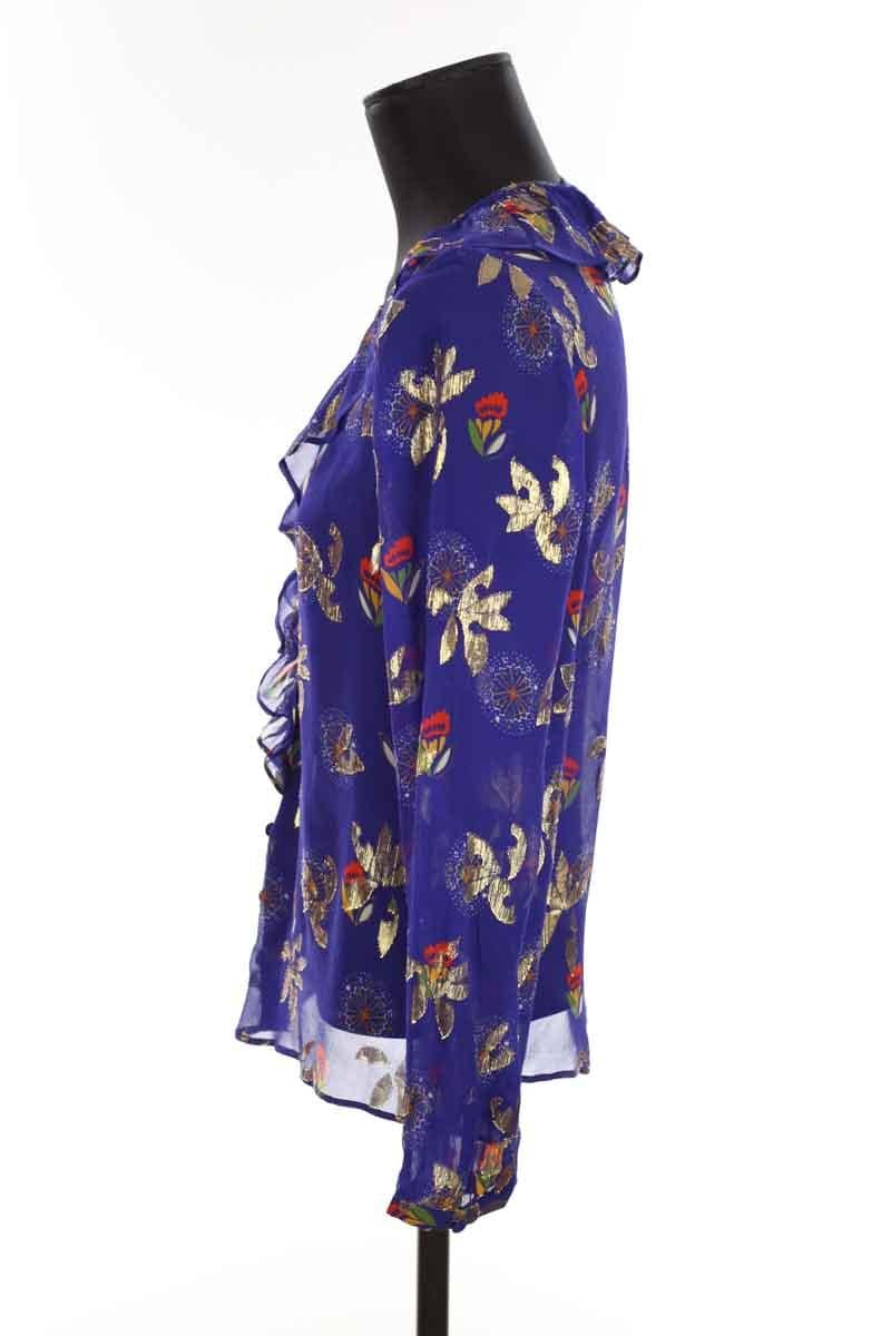 Silk blouse SEZANE - Seconde main Blue