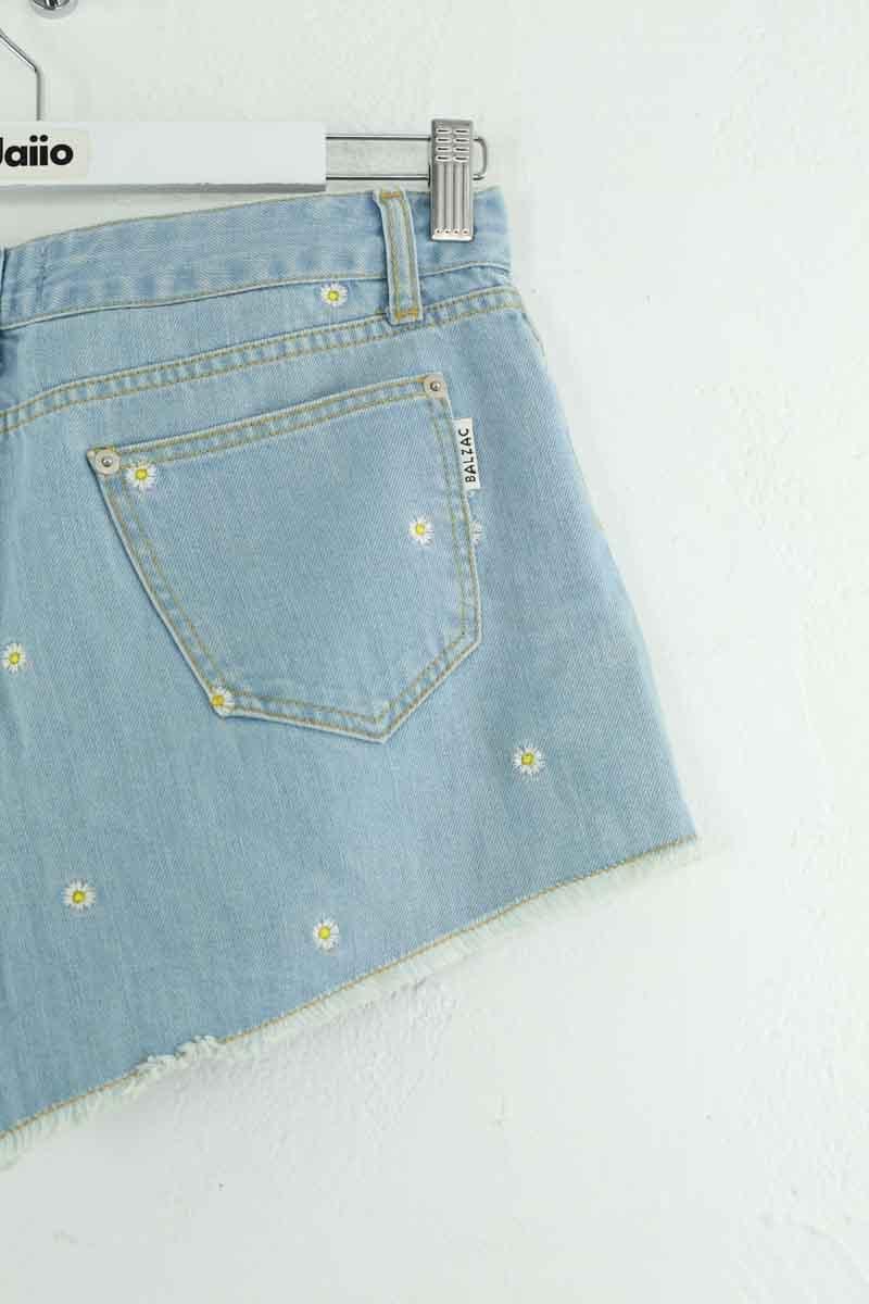 Cotton mini shorts BALZAC PARIS - Seconde Main Blue