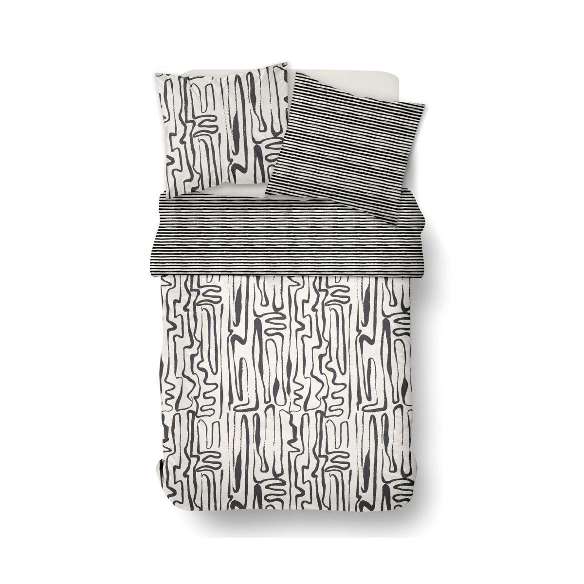 Cotton bedding set TODAY LINGE DE MAISON White