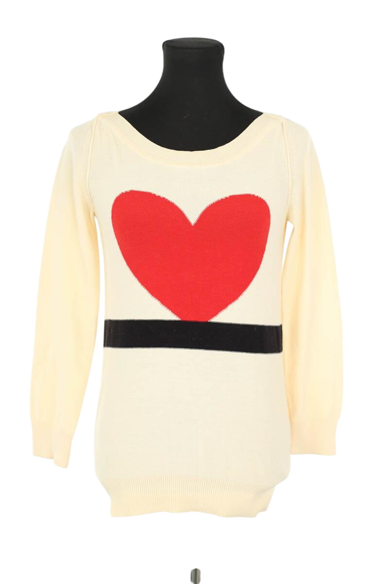 Cotton pullover SONIA RYKIEL - Seconde Main Beige