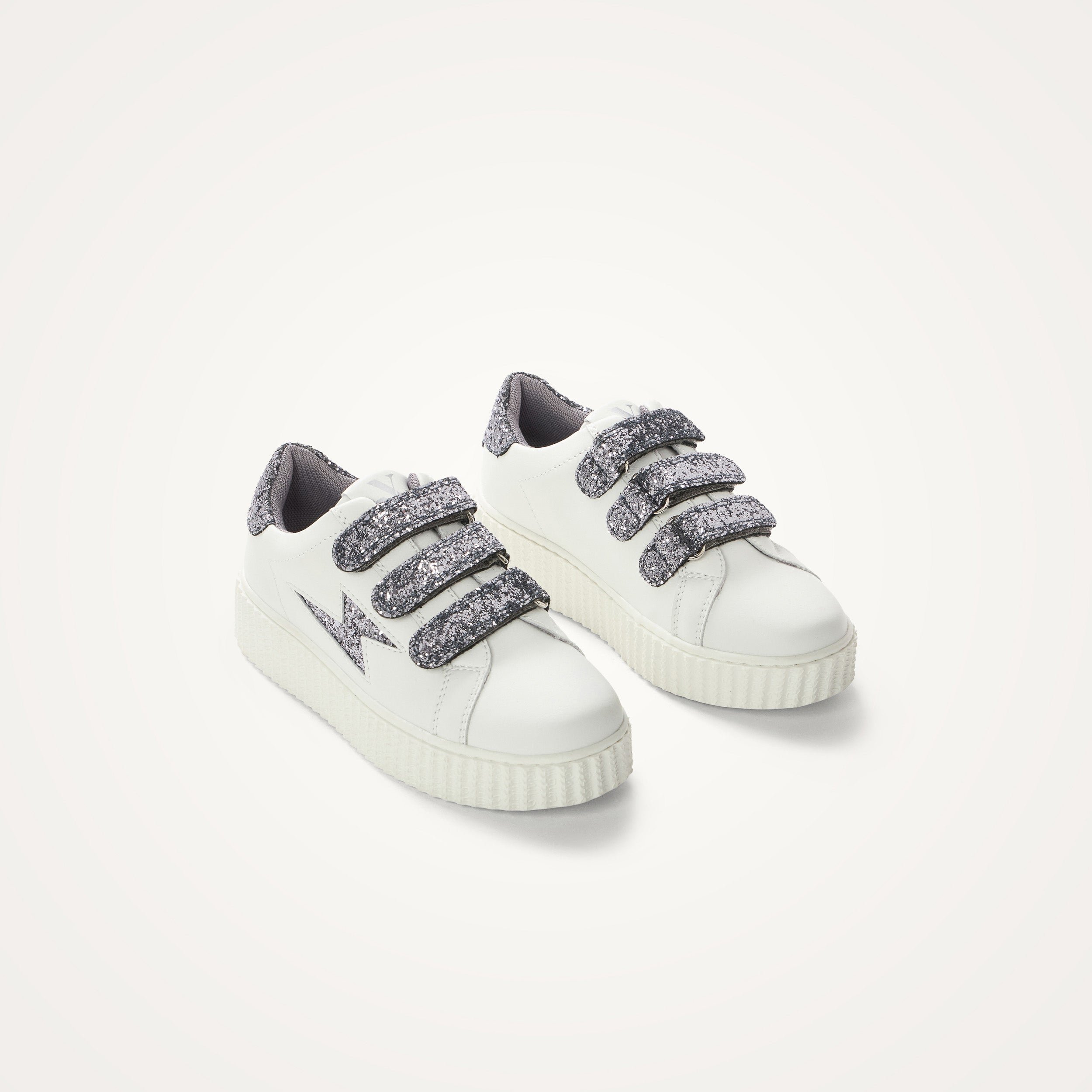 Sparkly low trainers VANESSA WU Purple