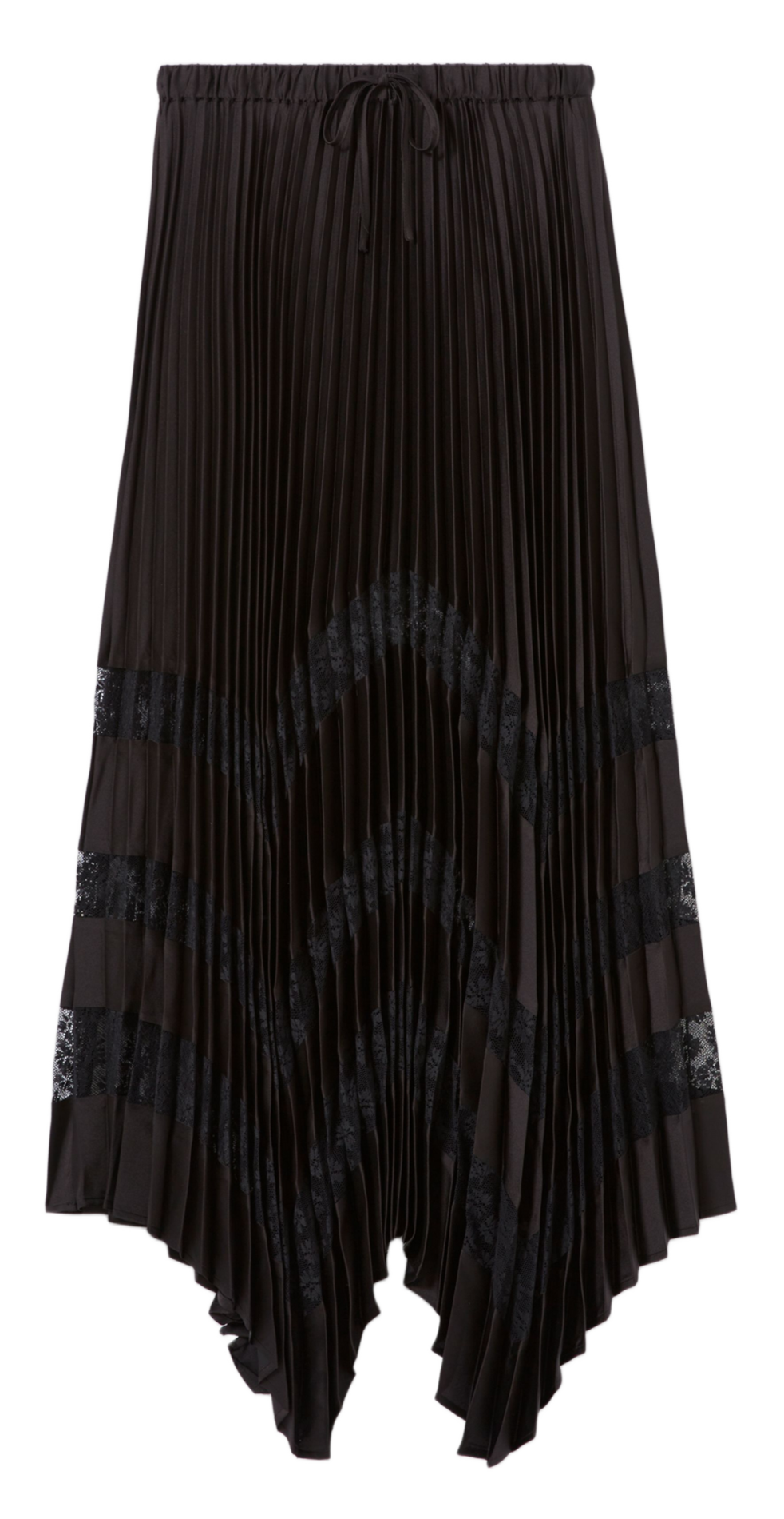 Halflange plooirok CLAUDIE PIERLOT Zwart