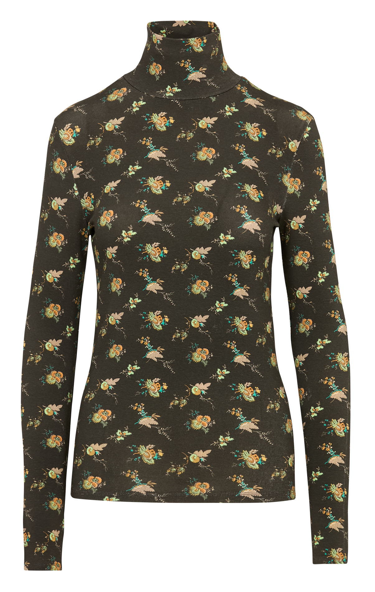 Tee-shirt ajusté en laine mélangée ANTIK BATIK Multicolore