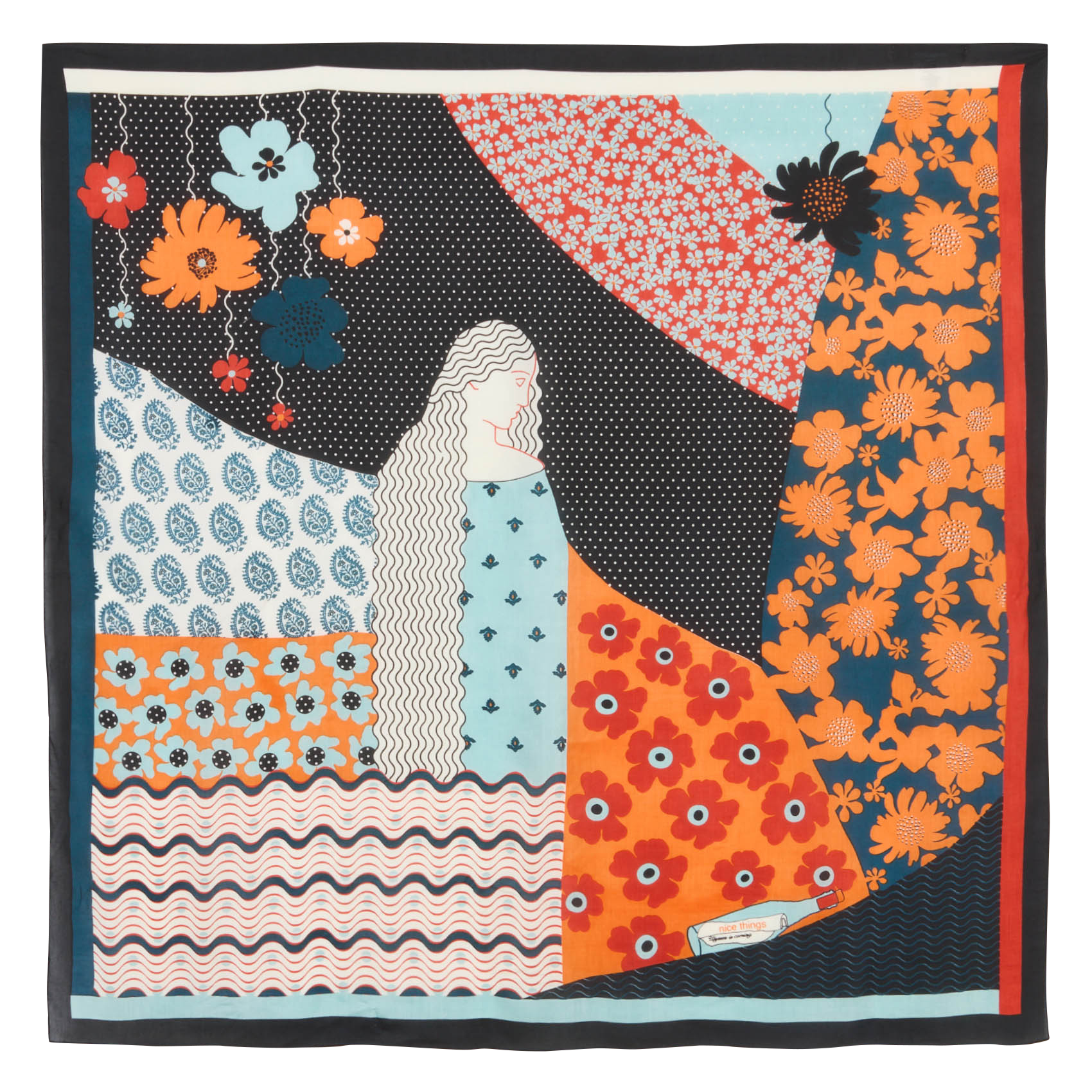 - 86 x 182 cm. NICE THINGS Nero