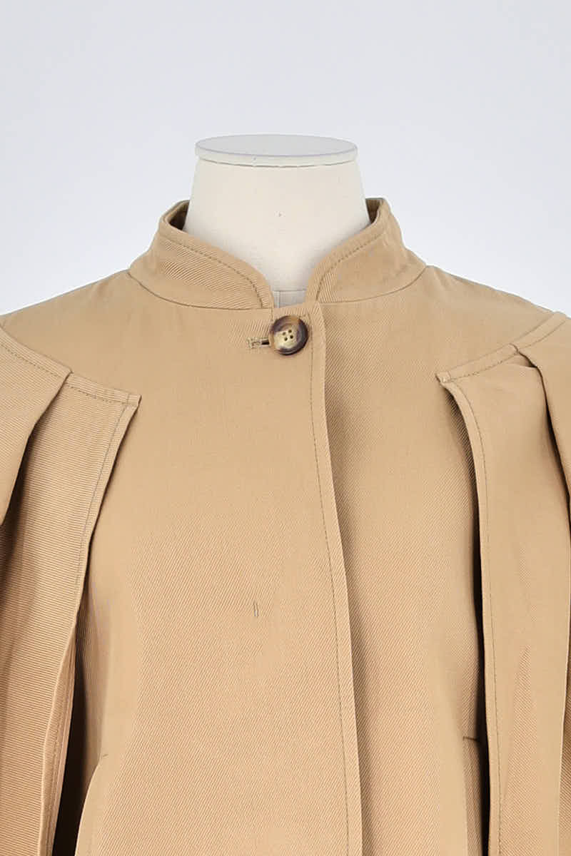 Crinkle top MAX MARA - Seconde Main Beige