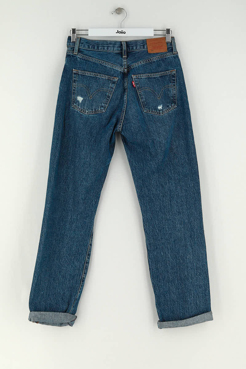 - Straight-leg jeans
- 5 pockets
- Straight cut
- Faded effect LEVI'S - Seconde main Blue