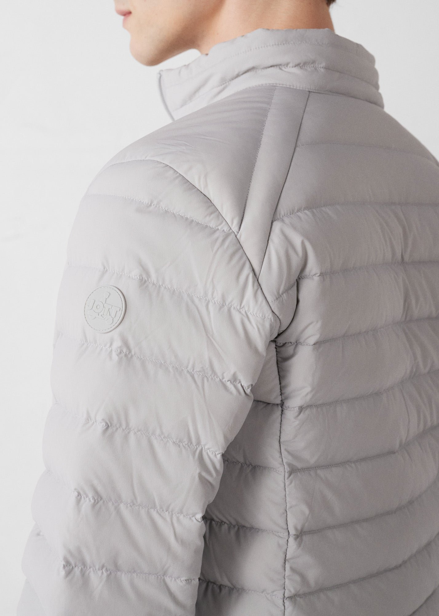 Stretch light down jacket Aragon JOTT Grey