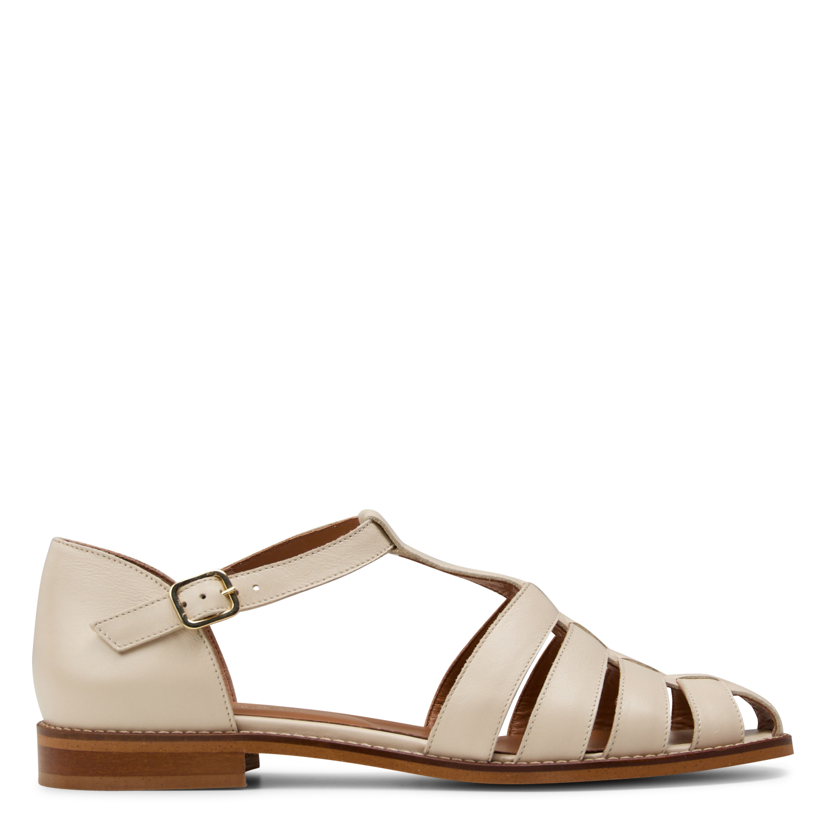 Velvet leather jellyfish MELLOW YELLOW Beige