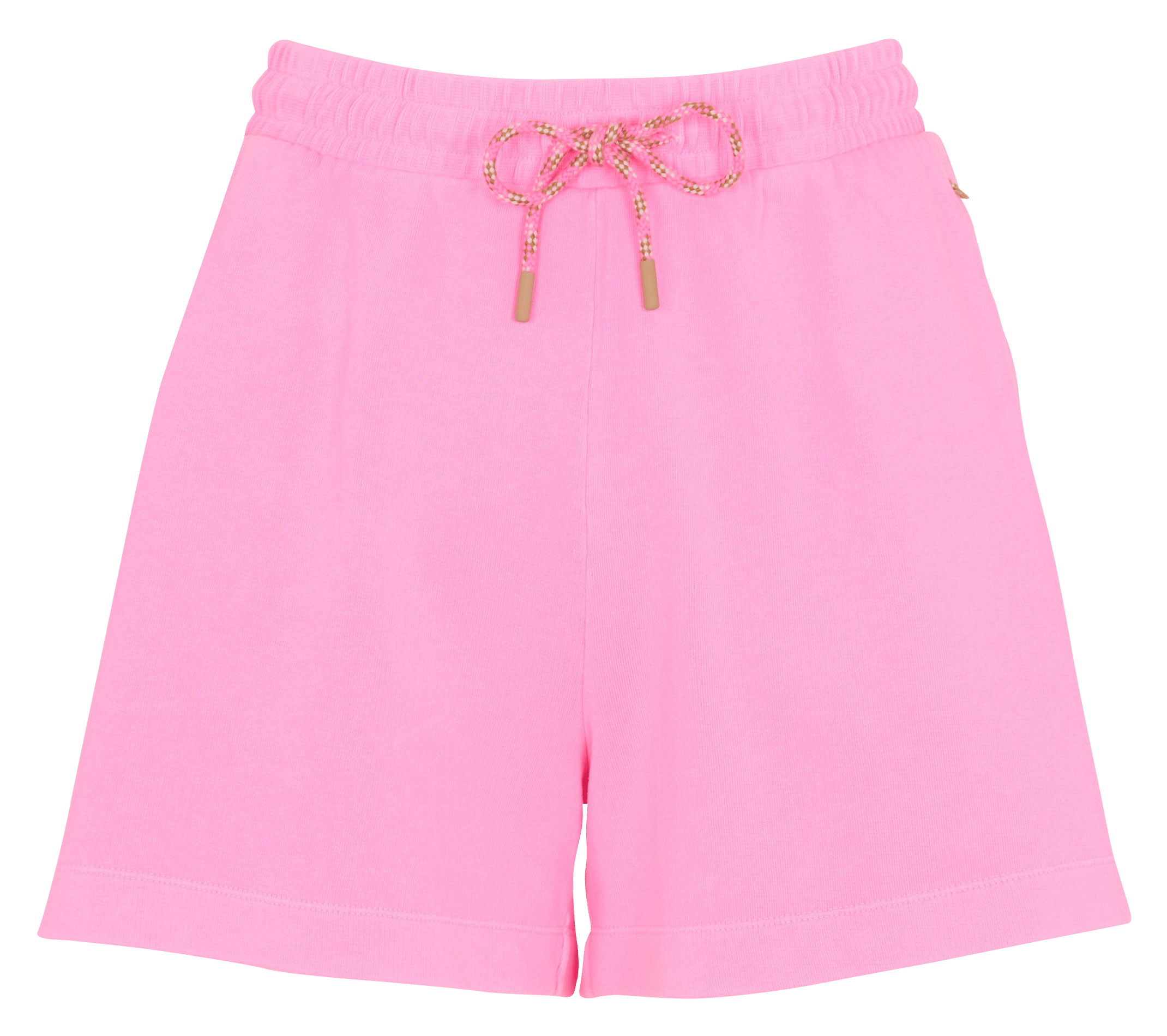Short droit uni en cootn DES PETITS HAUTS Rose